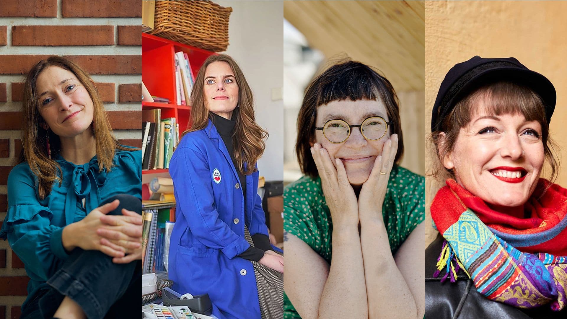 Portrait of Linda Bondestam, Jenny Lucander, Maija Hurme and Lena Frölander-Ulf