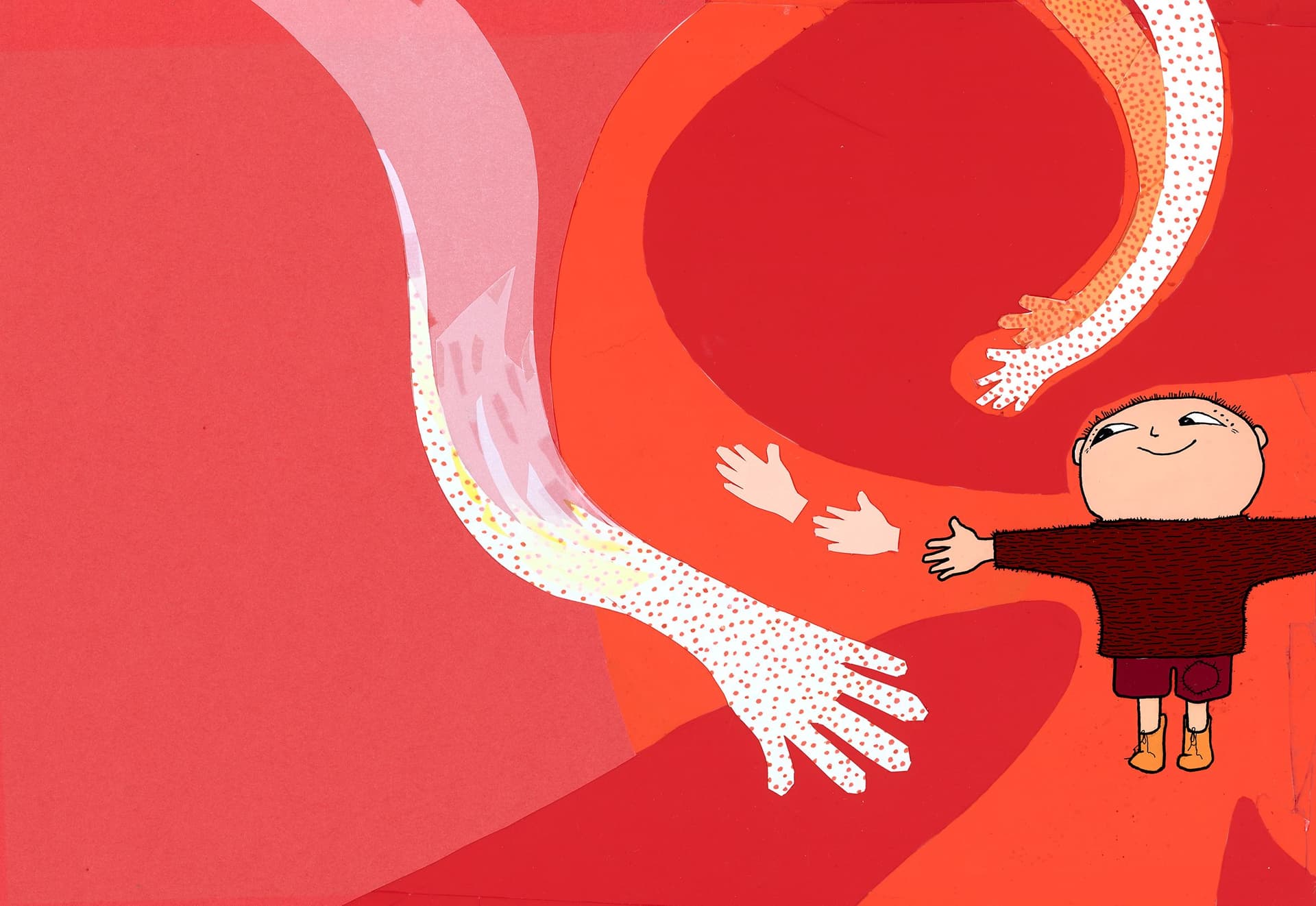 Gunilla Bergström, ur Hur långt når Alfons?, 2002