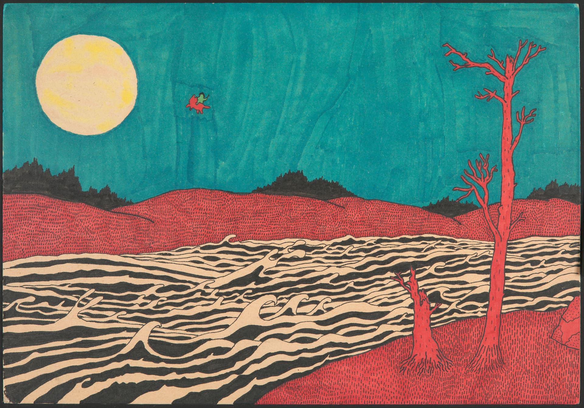 Artwork: Kolbeinn Karlsson, from To sleep and dream of food, 2009