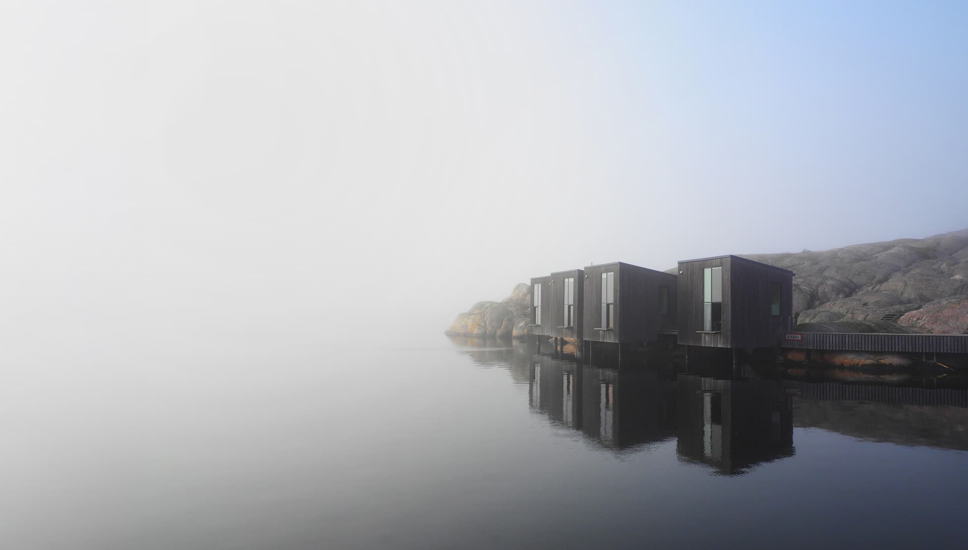 The guest studios at The Nordic Watercolour Museum