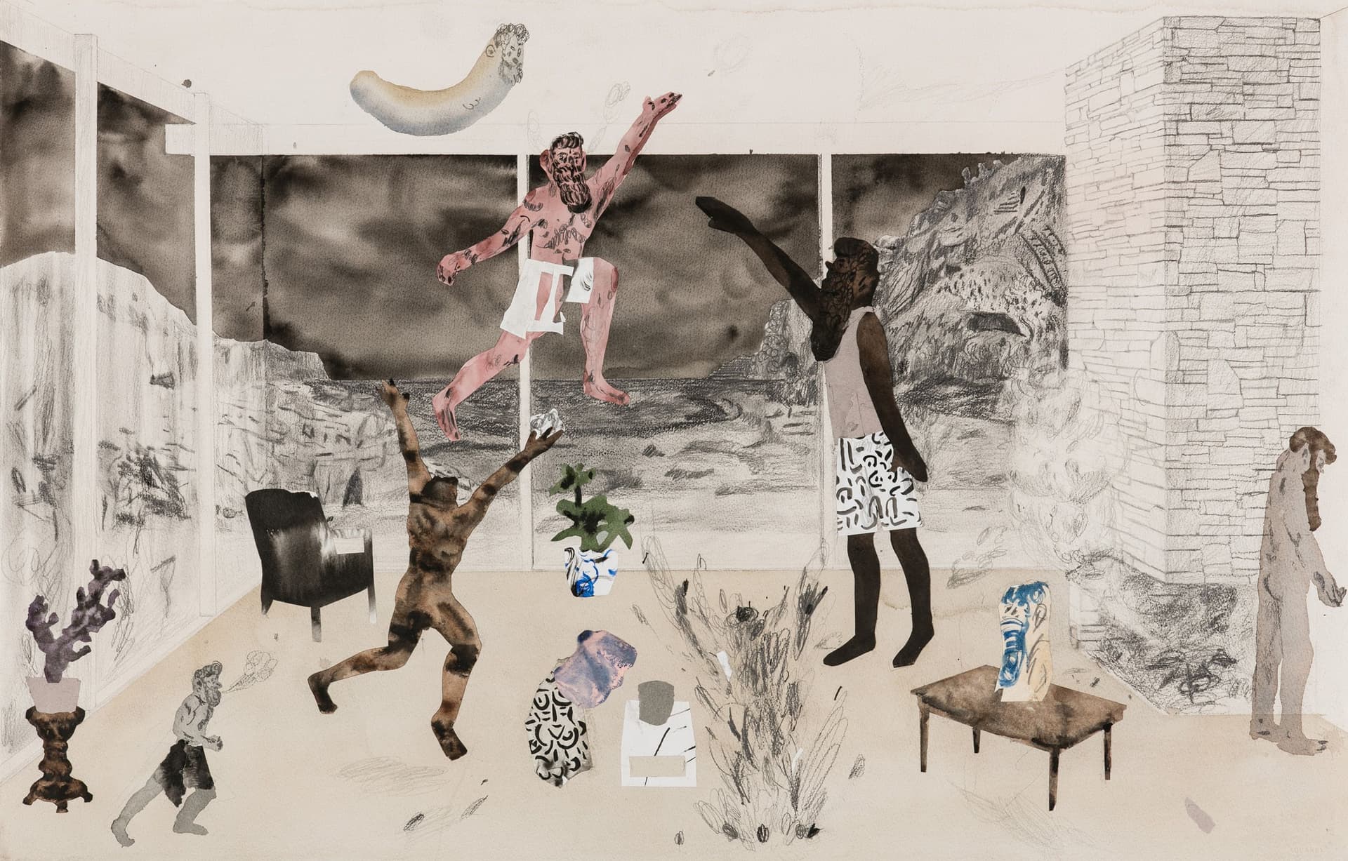 Artwork: Guðmundur Thoroddsen, At Home, 2004