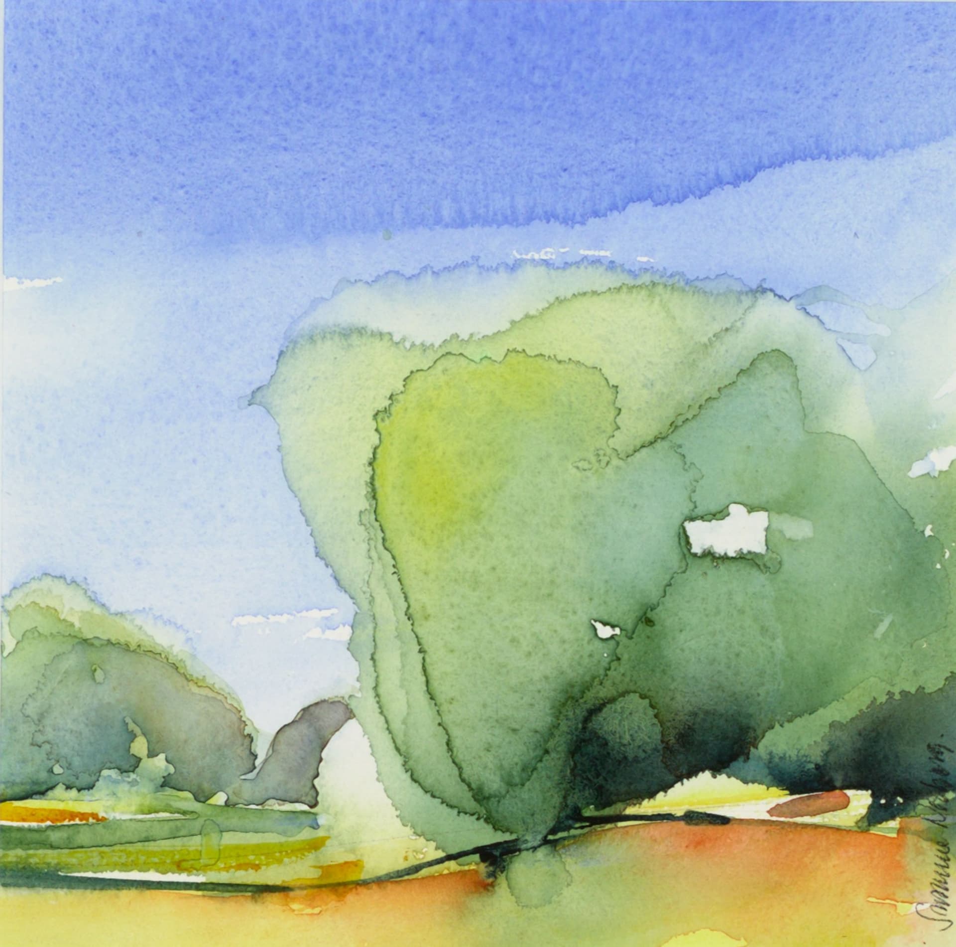 Artwork: Susanne Norberg, Provence II, 1999