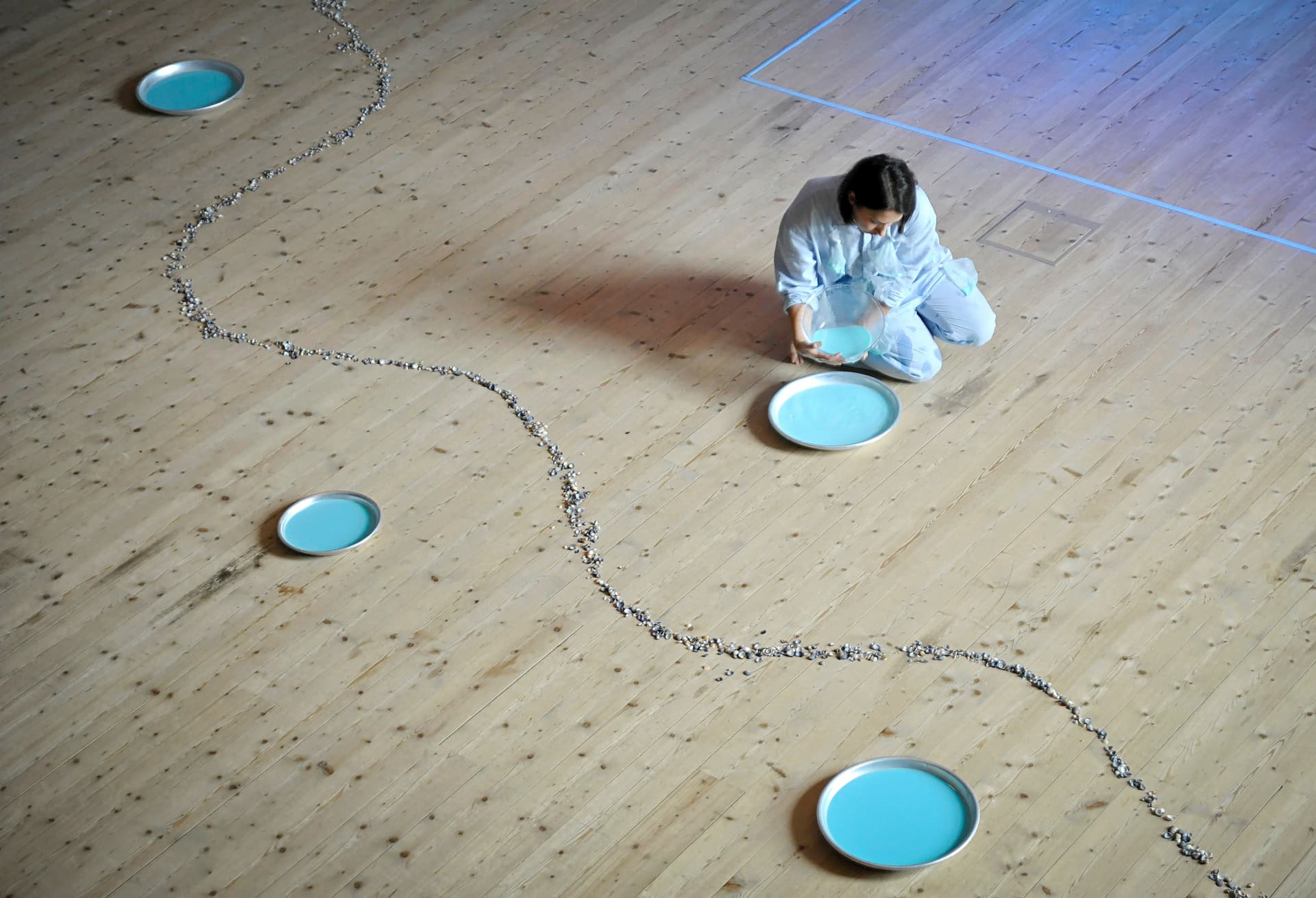 Från performance med Anastasia Savinova på museet 2023