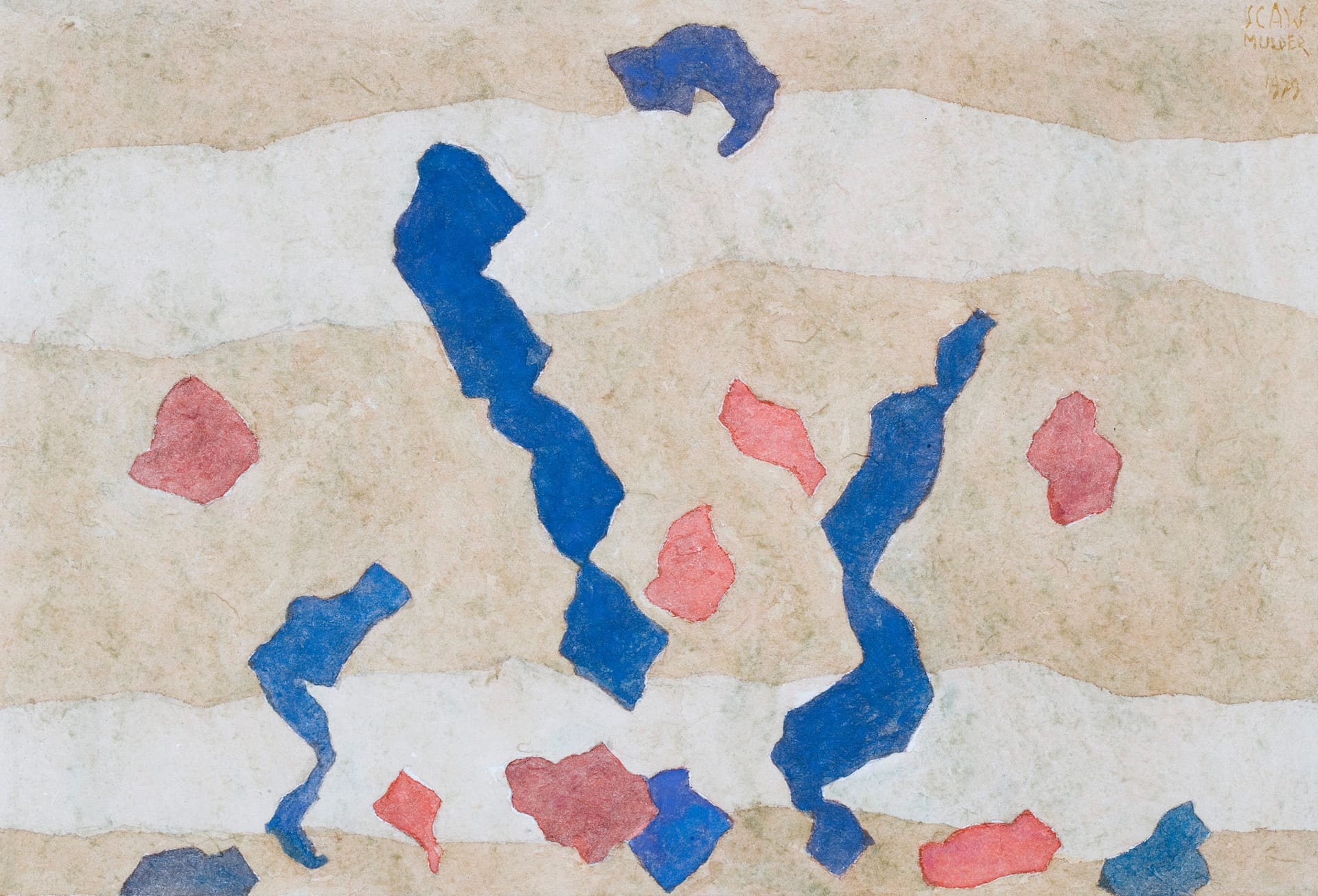 Verk: Jan Mulder, Utan titel, 1979