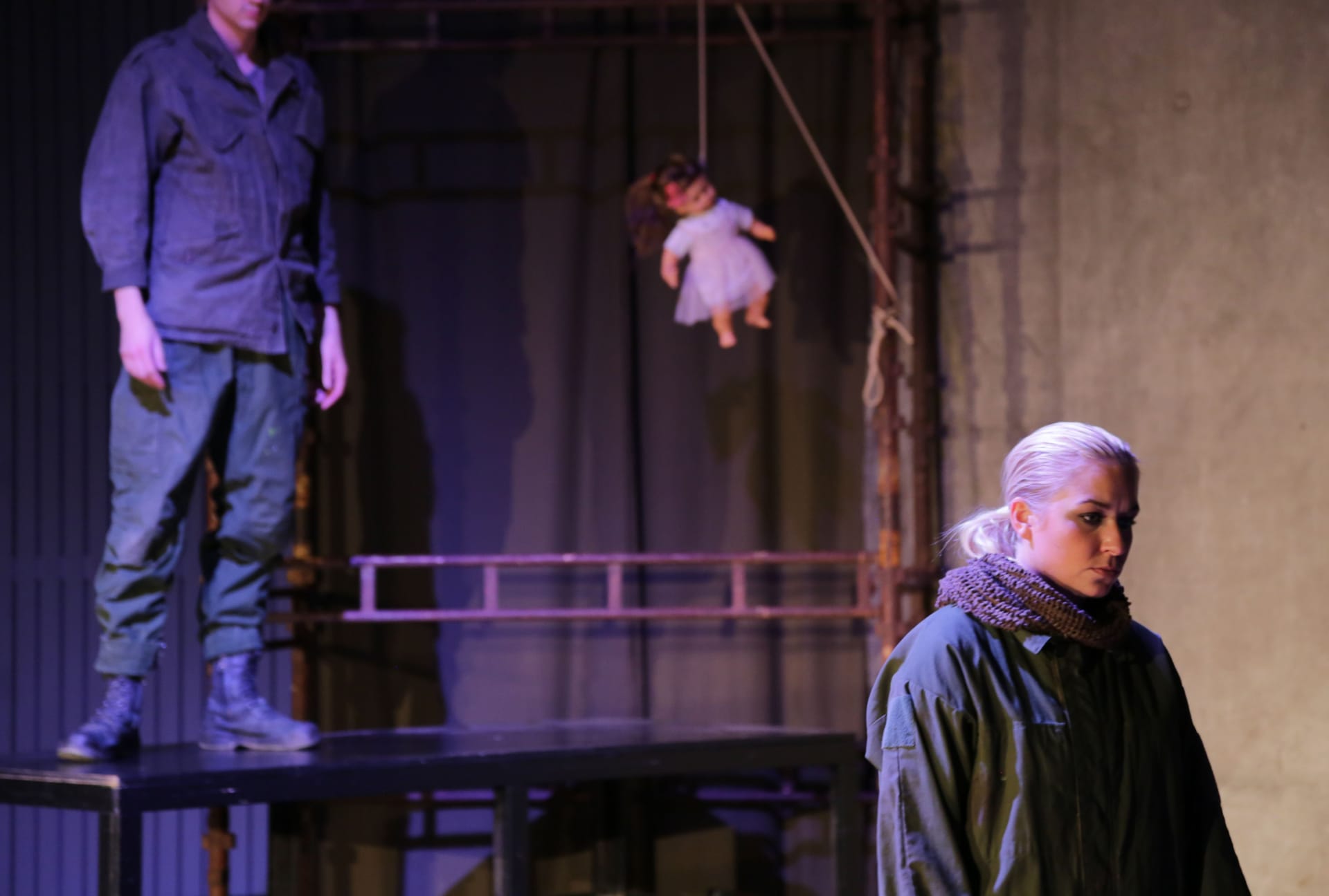 From the public performance of "Sammanflätade element" 2019
