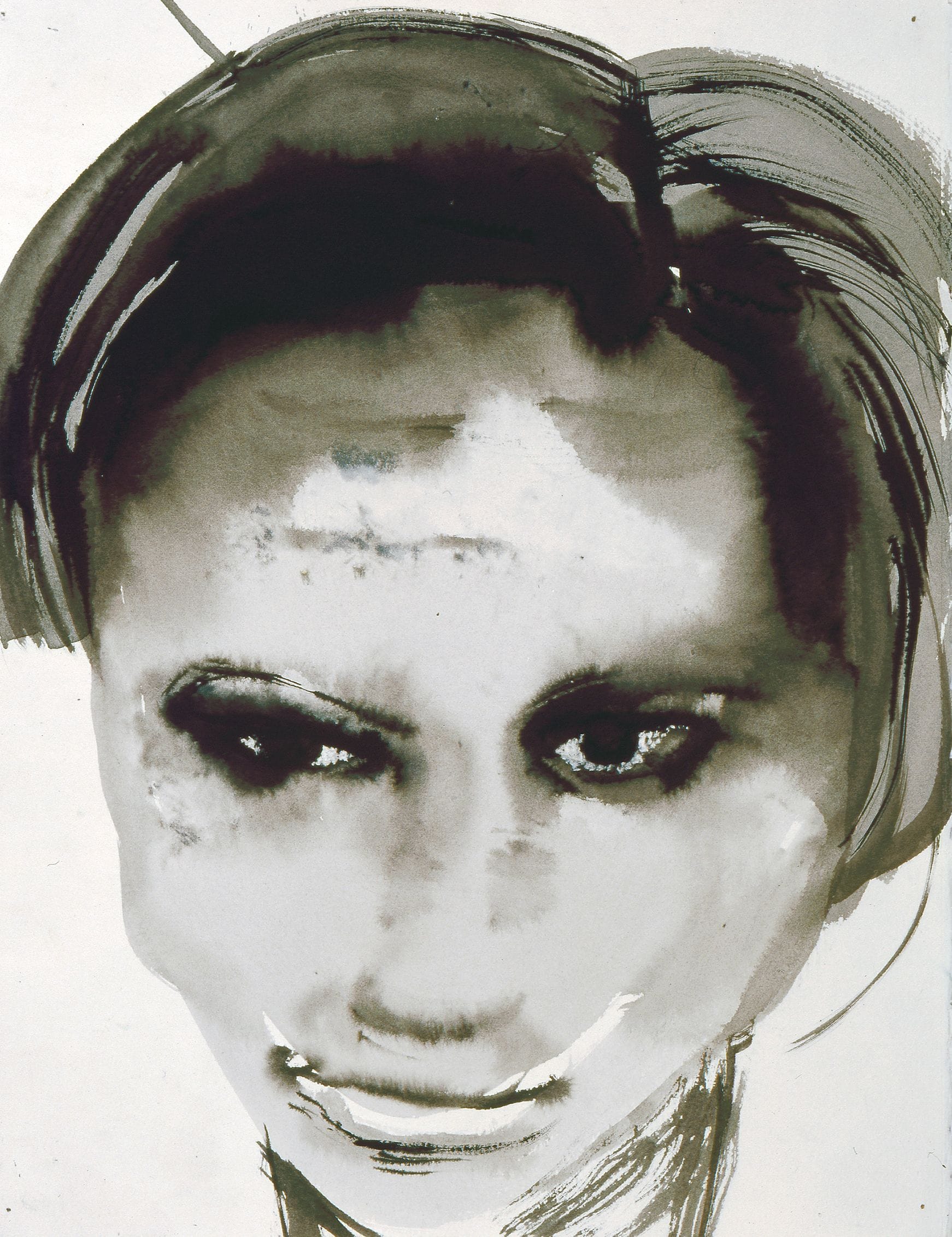 Verk av Marlene Dumas, ur serien Female