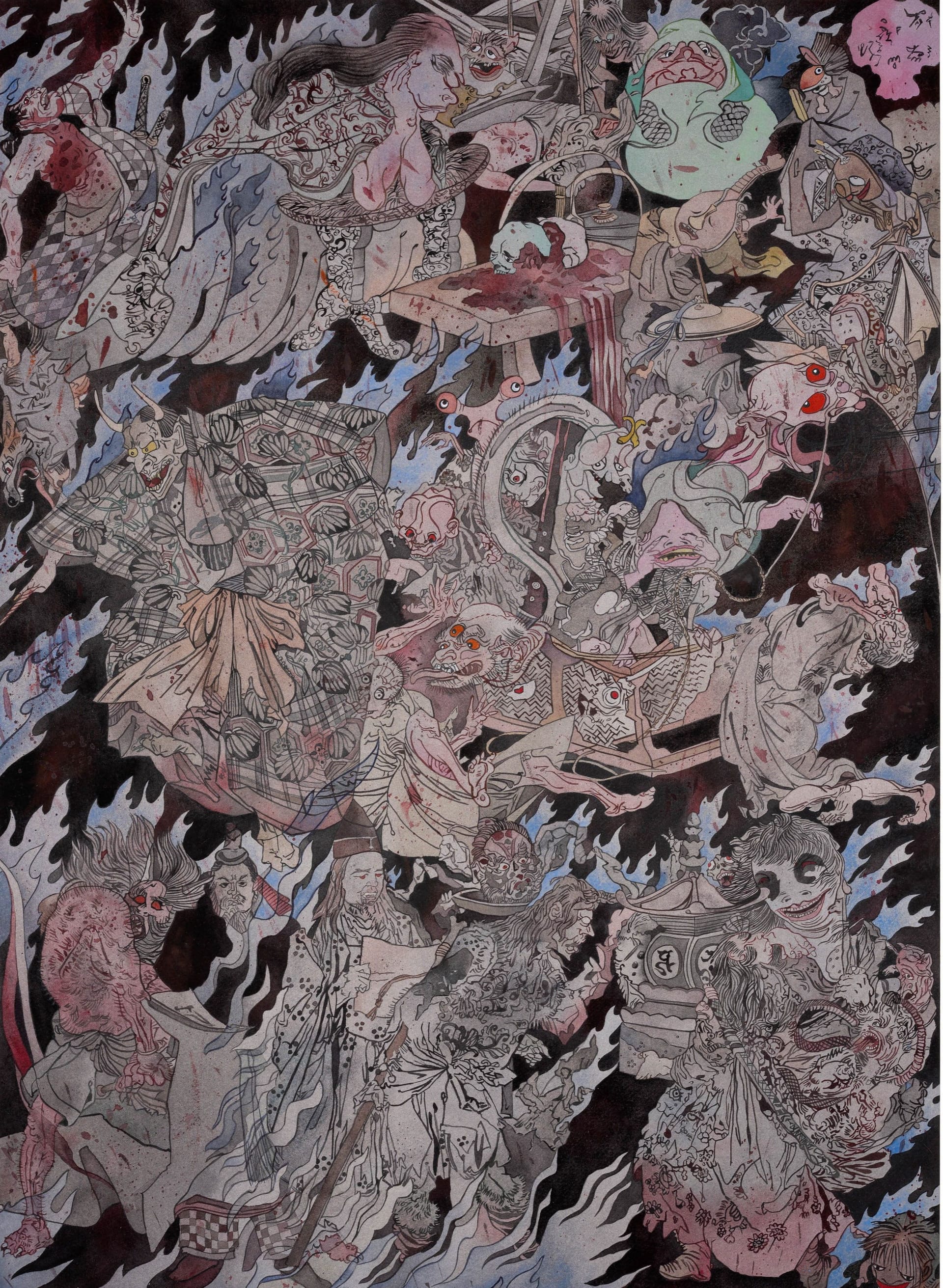 Konstverk: Fredrik Söderberg, Hell – Receive the Flame, 2021