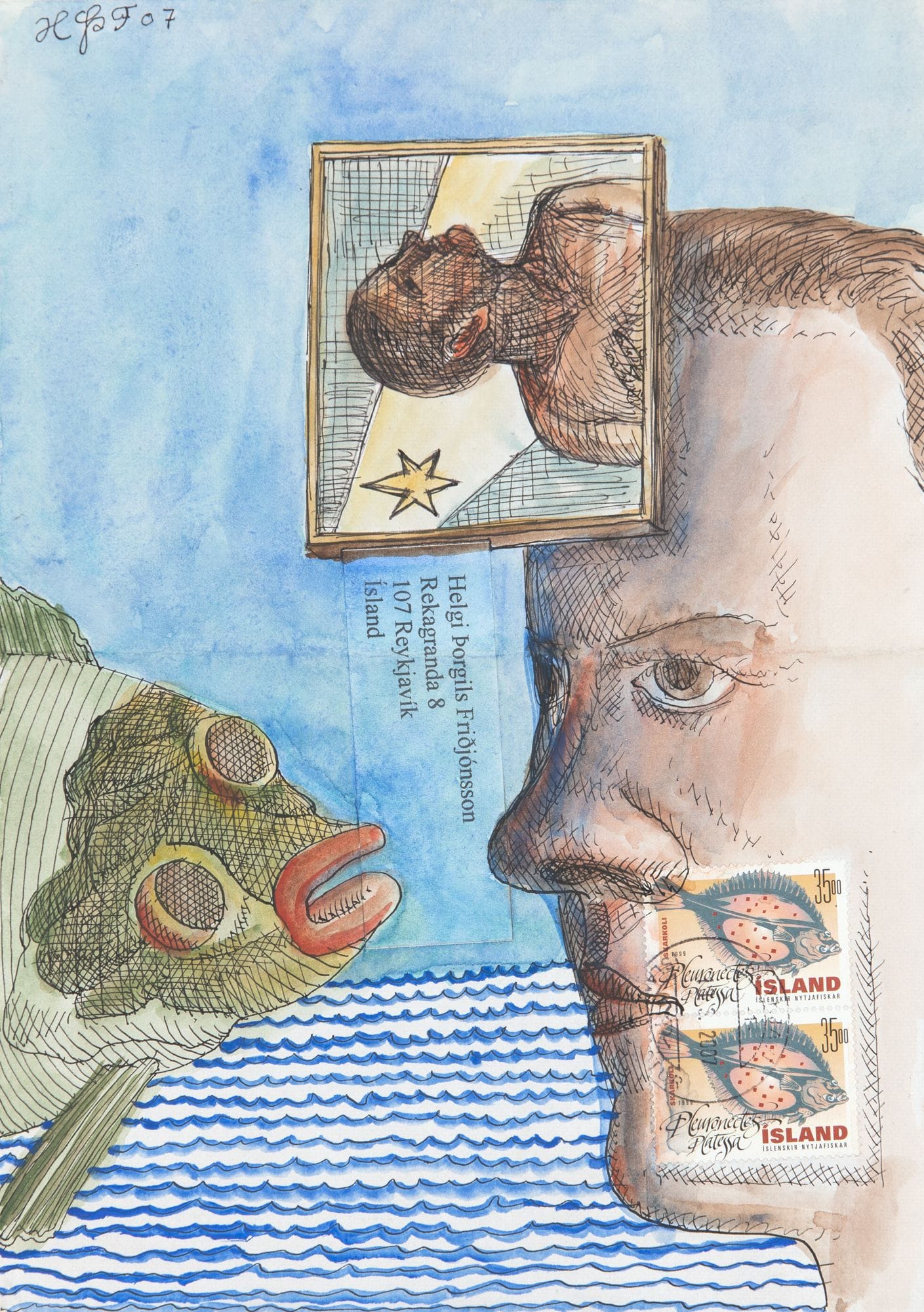 Verk: Helgi Þorgils Friðjónsson, Utan titel, 2007