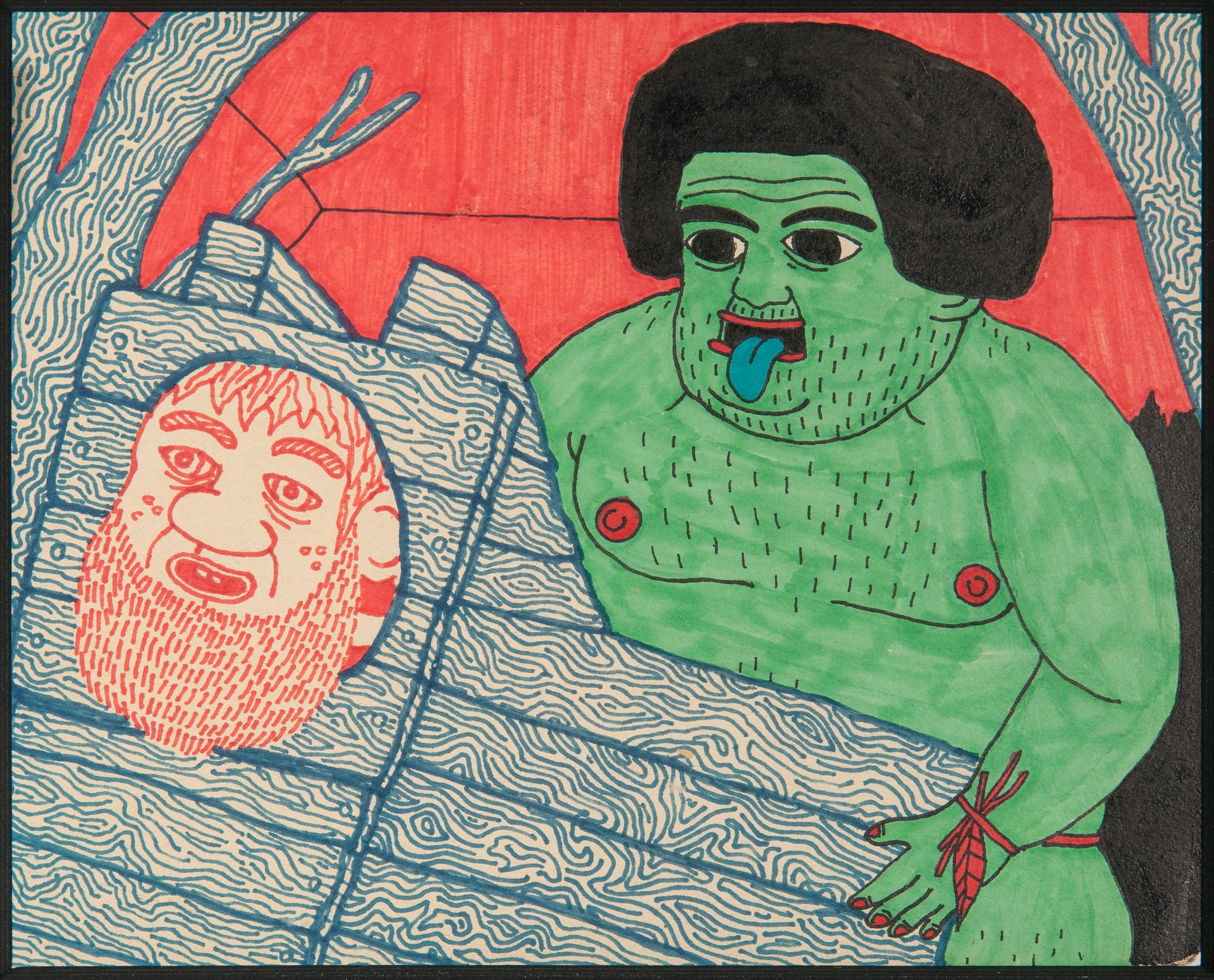 Artwork: Kolbeinn Karlsson, from To sleep and dream of food, 2009
