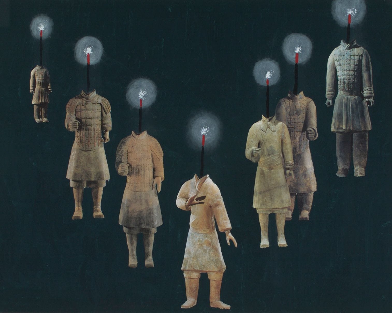 Konstverk: Hannu Väisänen, Gott machte die Sterne gleichfalls 2, 1994