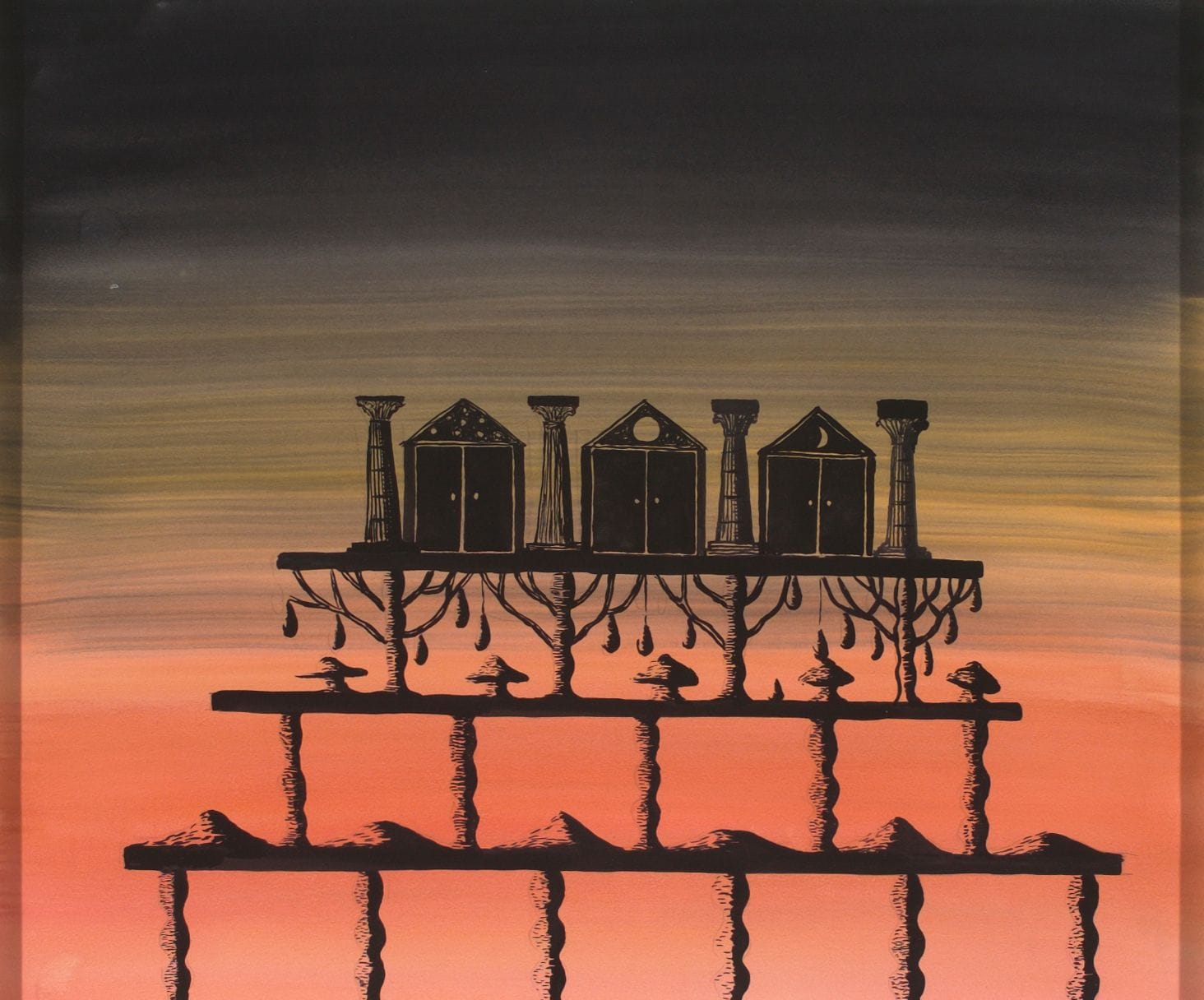 Konstverk: Hannu Väisänen, Skapandets sediment, 1994