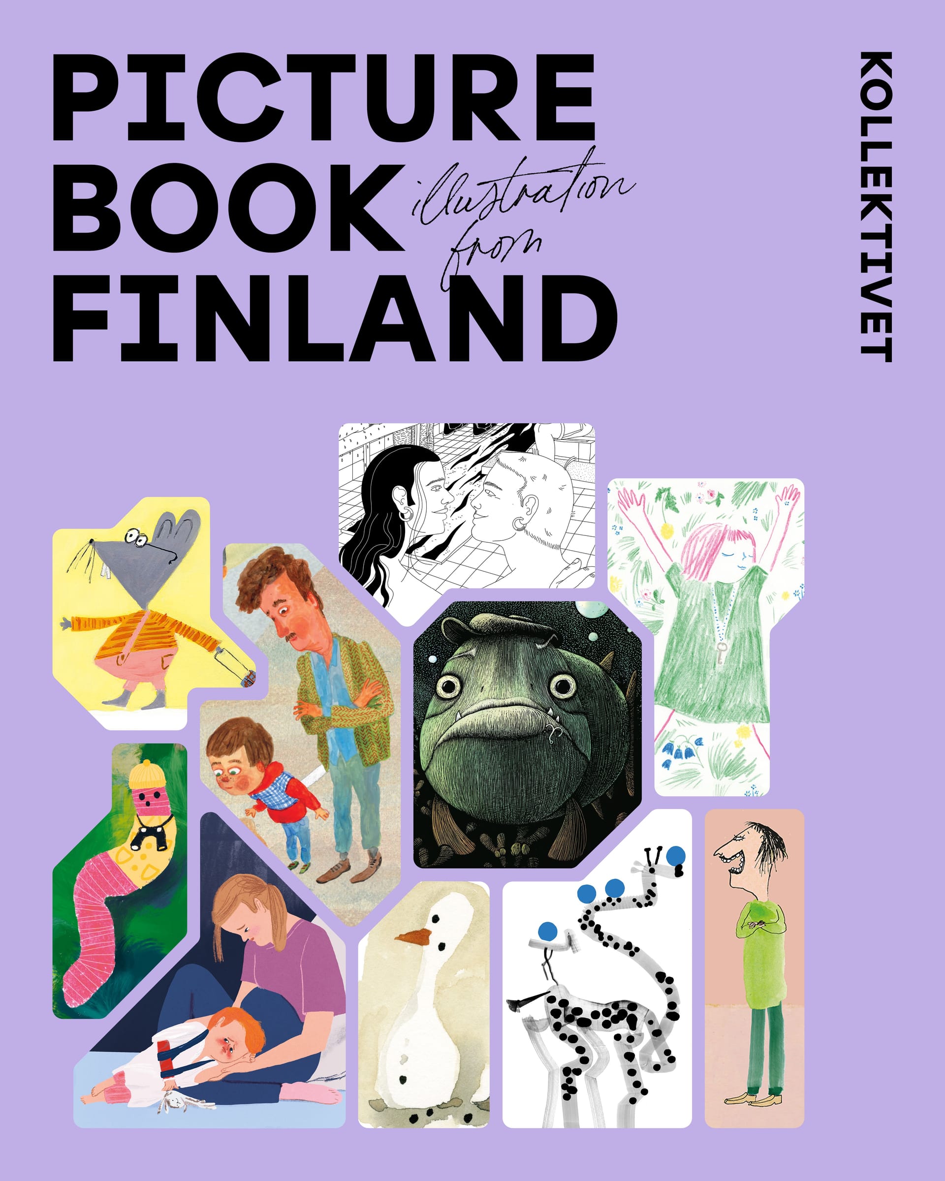 Collage of picture book illustrations