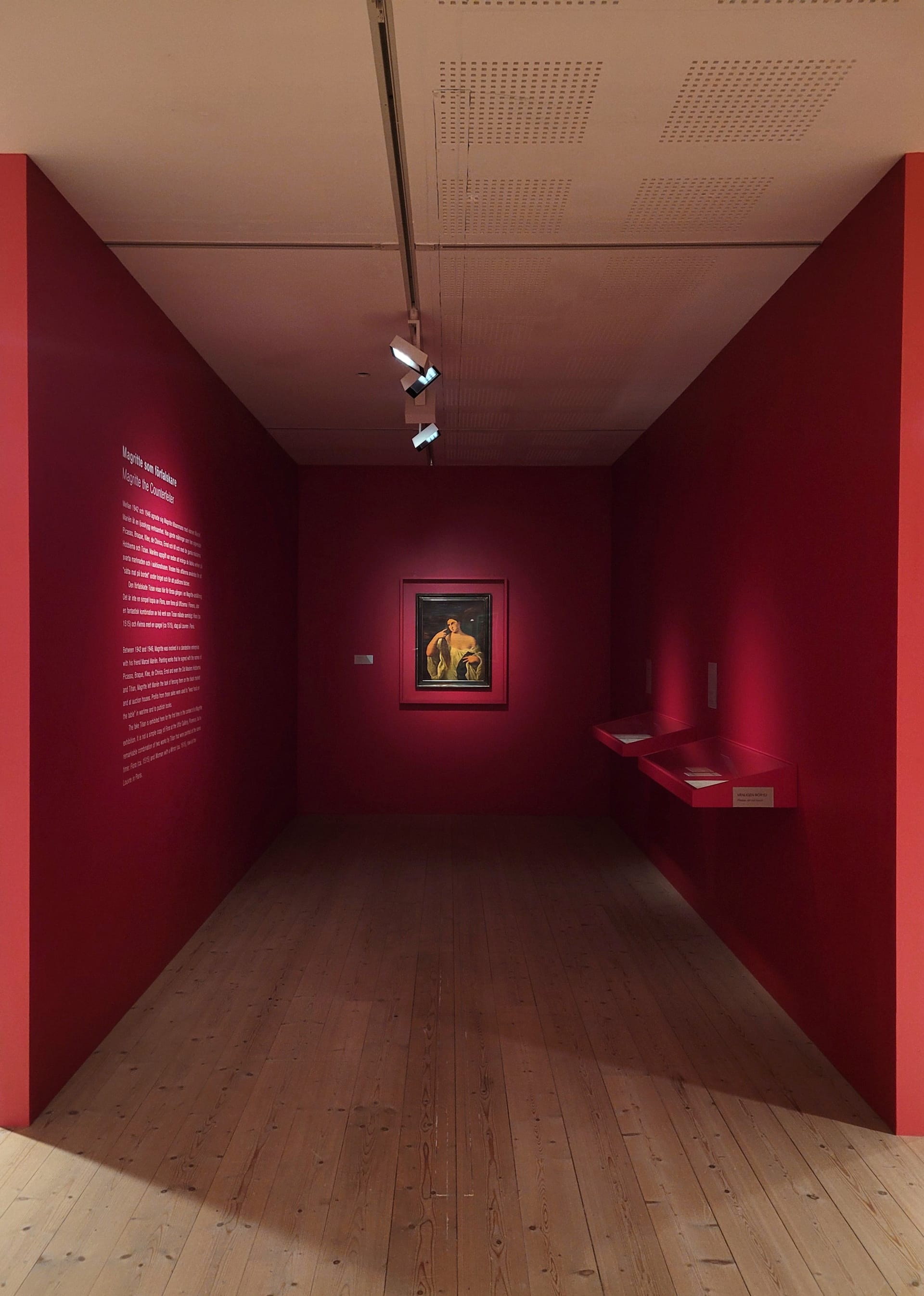 Verk i bild: René Magritte, ["Falsk" Tizian], 1944 © Bildupphovsrätt, Stockholm 2022