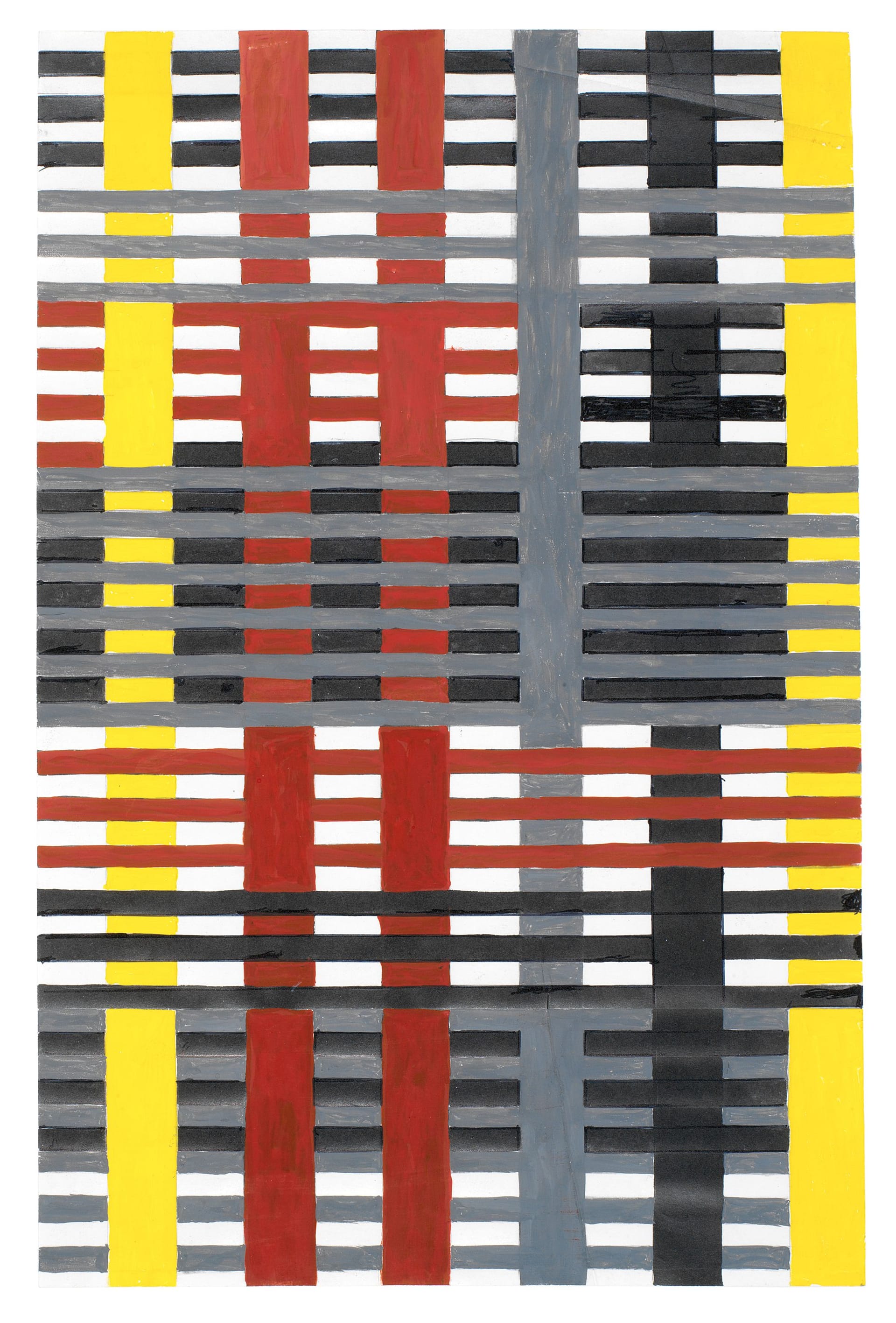 Art Work: Anni Albers, Design for a 1926 unexecuted wallhanging, undated