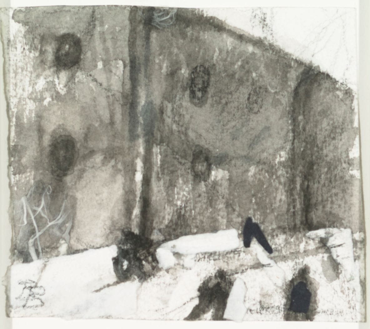 Artwork: Birgit Broms, Sibyllegatan I, 2001