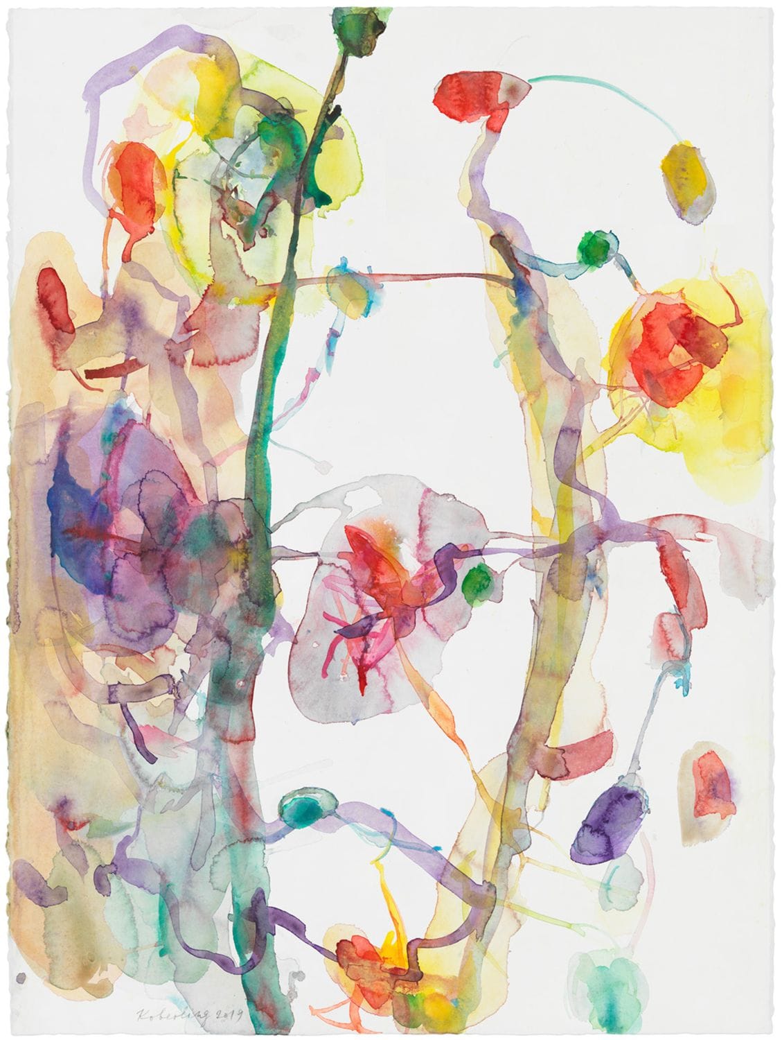 Bernd Koberling, Celestial Undergrowth, 2019