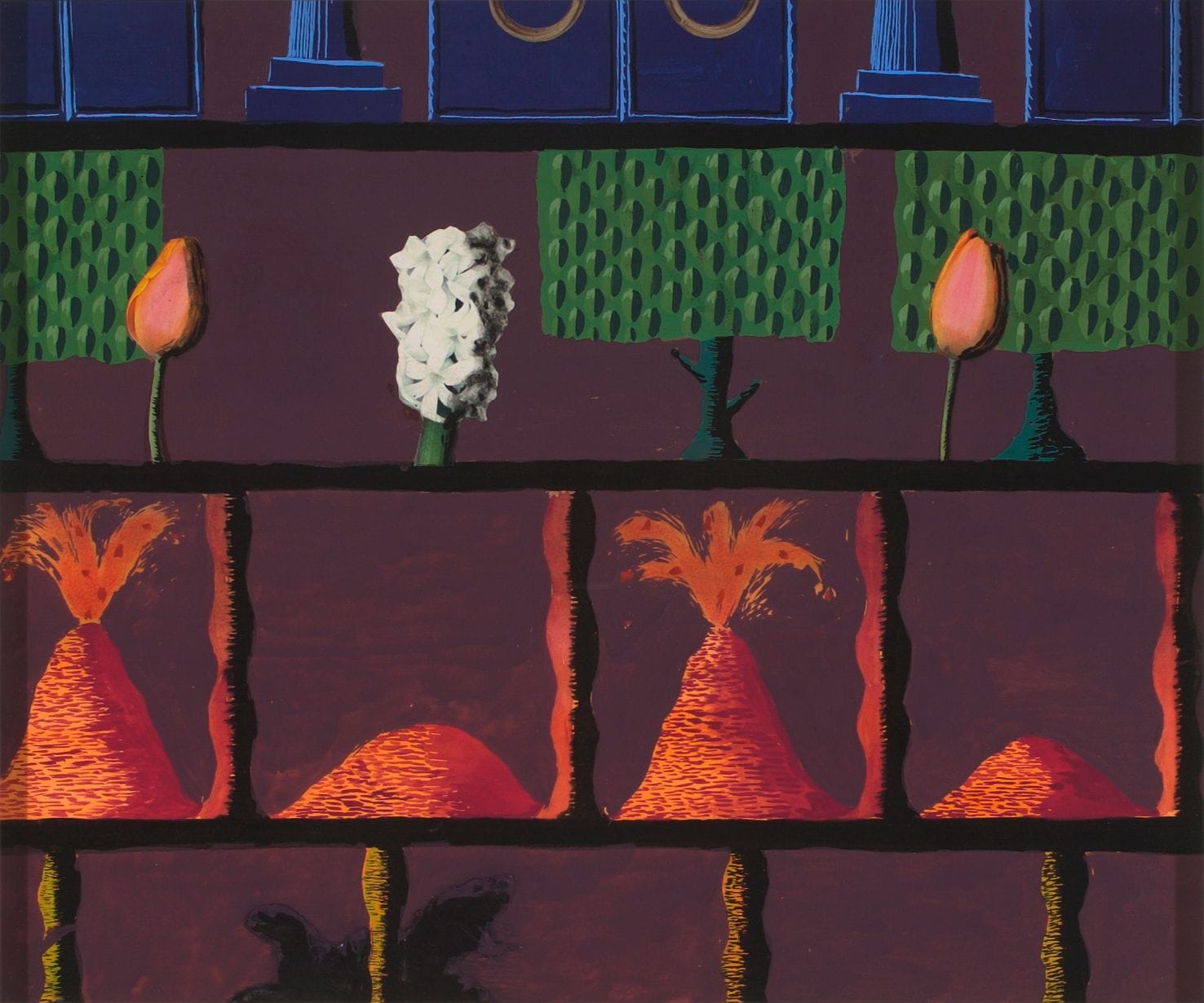 Konstverk: Hannu Väisänen, Skapandets sediment II, 1994