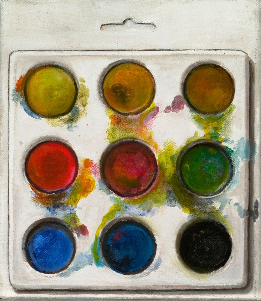 Artwork: Maija Närhinen, Watercolours, 1999