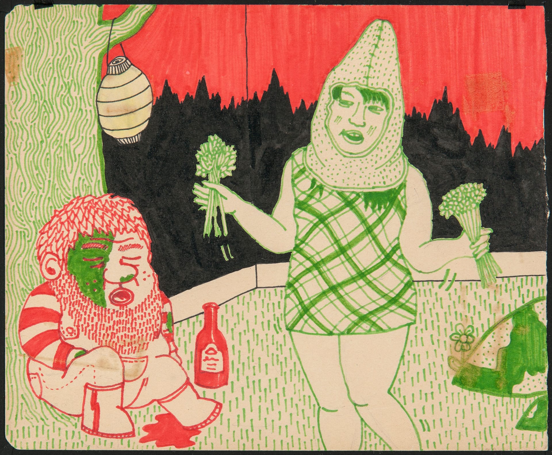 Artwork: Kolbeinn Karlsson, from To sleep and dream of food, 2009