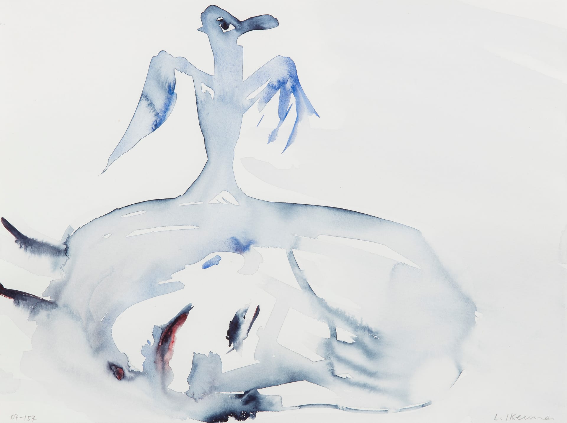 Leiko Ikemura, Aqua IX, 2007