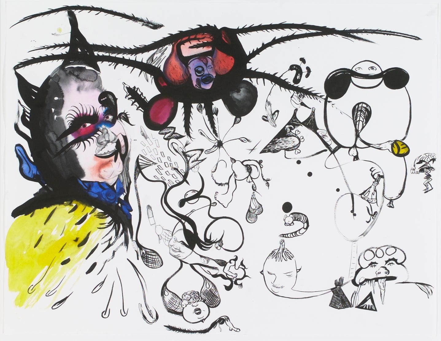 Konstverk: Jukka Korkeila, Taborstrasse 9, 2001