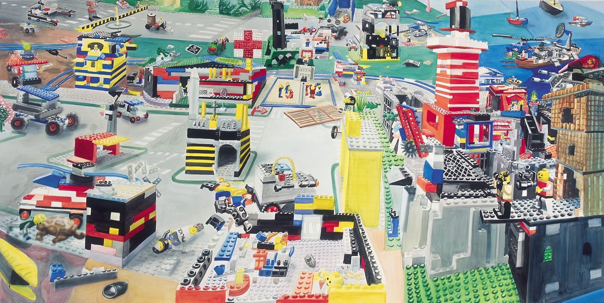 Konstverk: Petri Hytönen, Legocity 2000, 2001