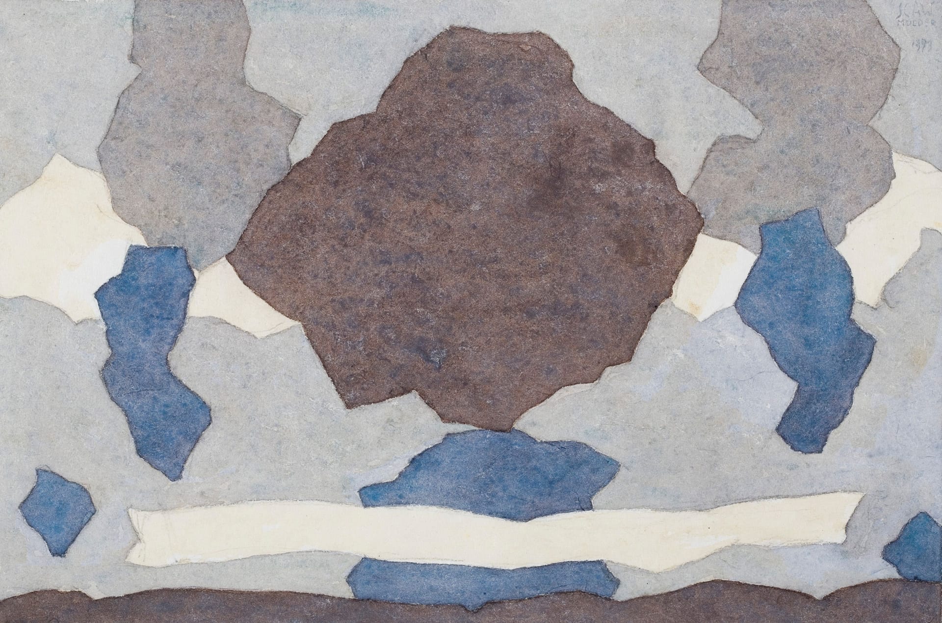 Verk: Jan Mulder, Utan titel, 1979