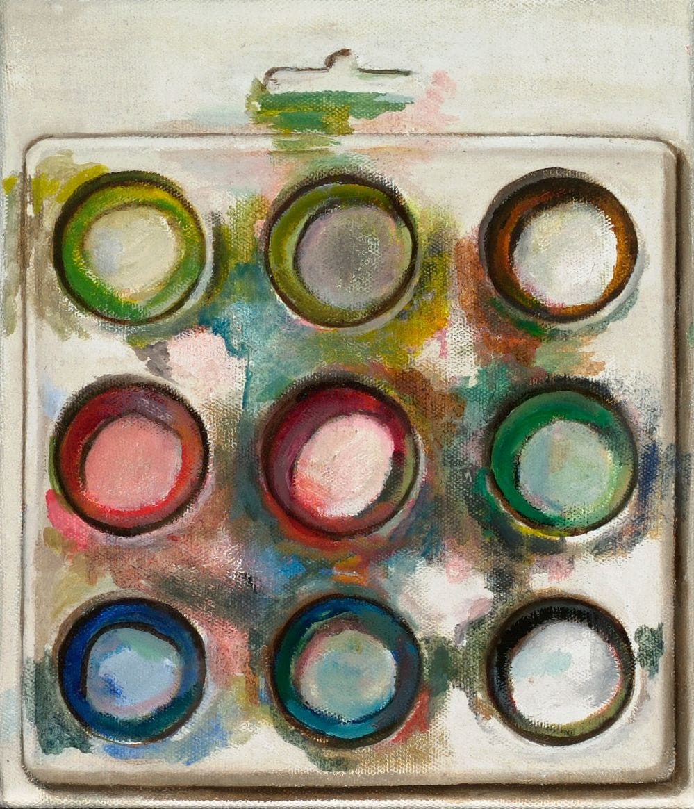 Artwork: Maija Närhinen, Watercolours, 1999