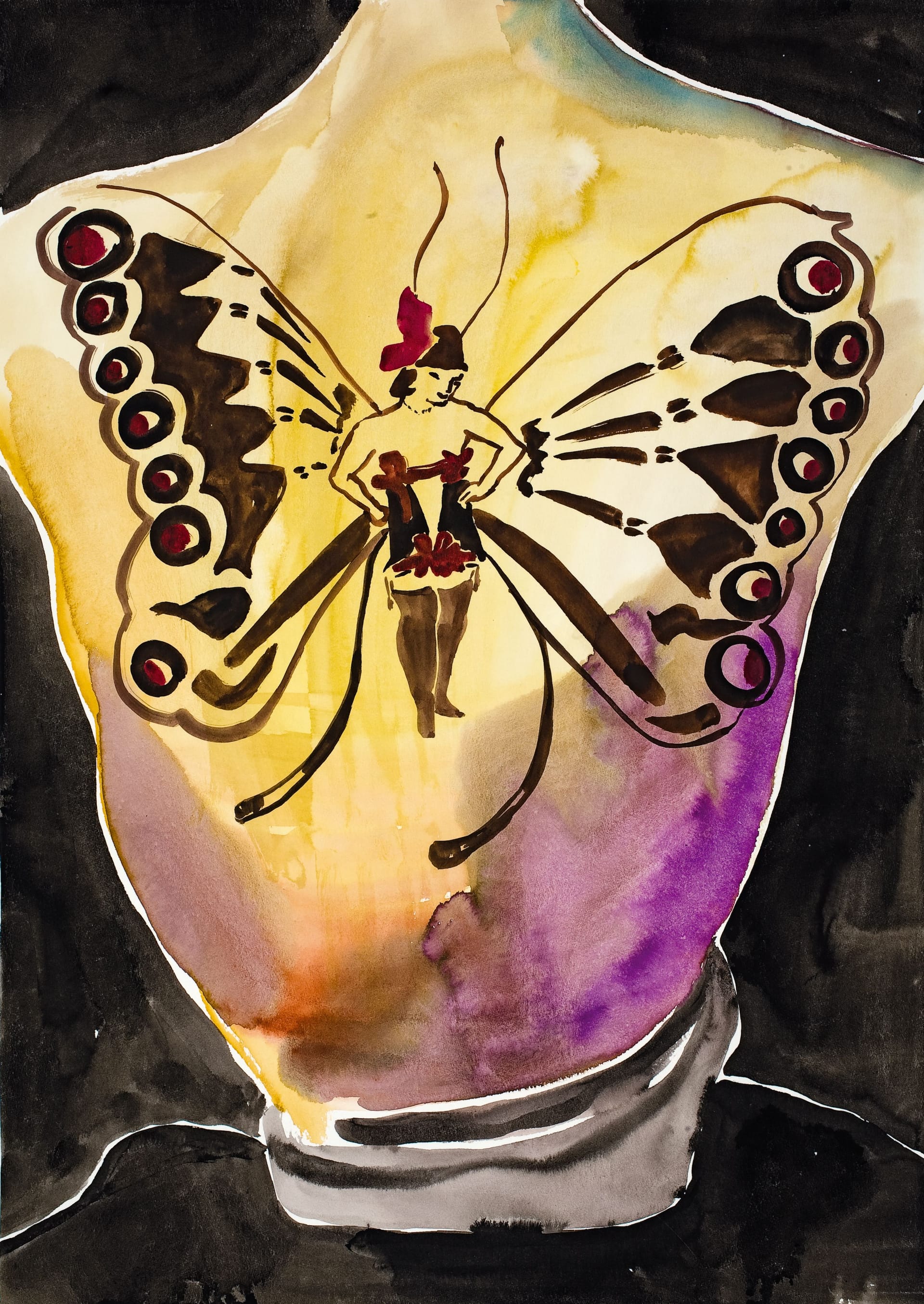 Work in image: Adam Saks, Butterfly