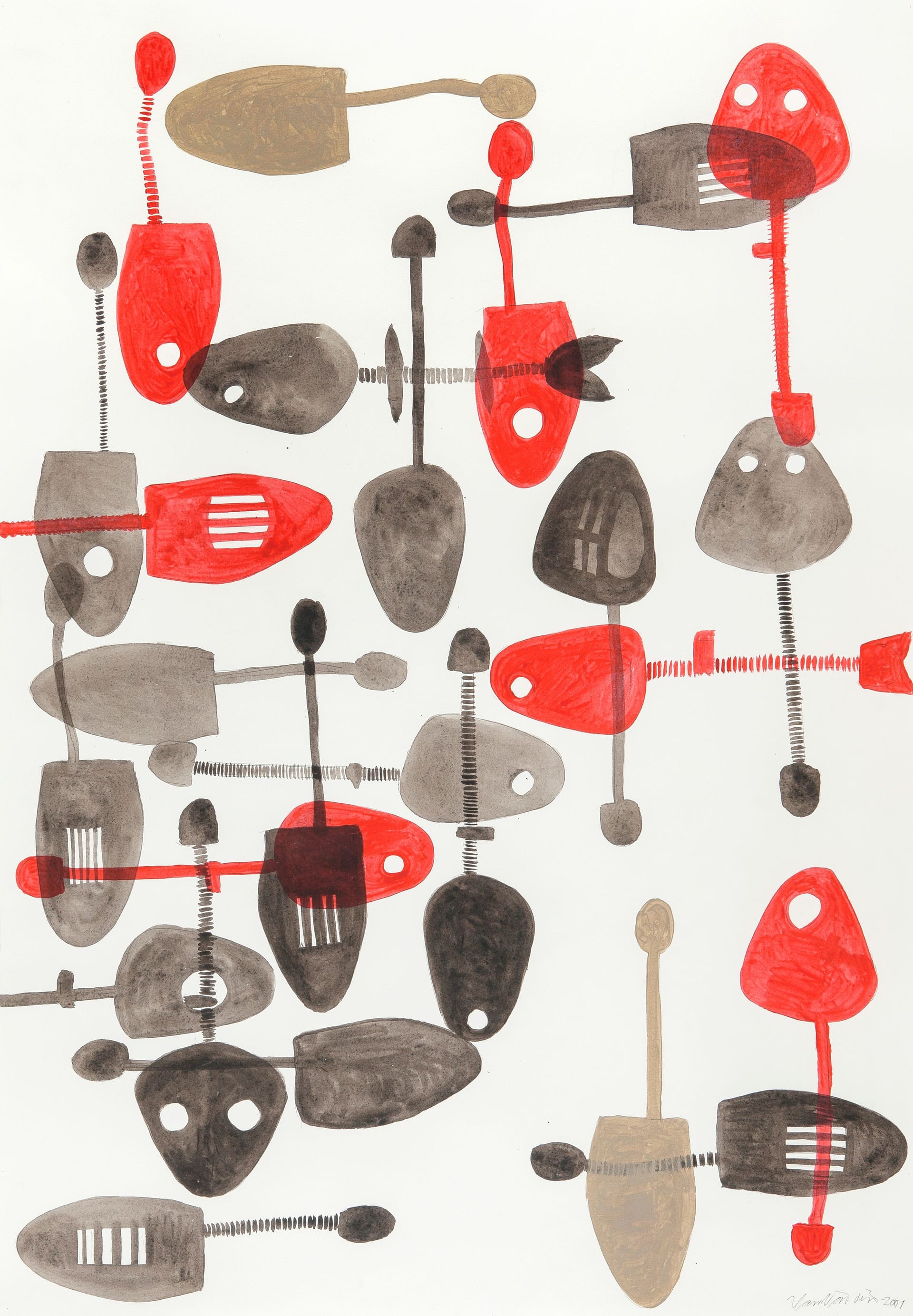 Konstverk: Hannu Väisänen, Idées Heureuses, 2001