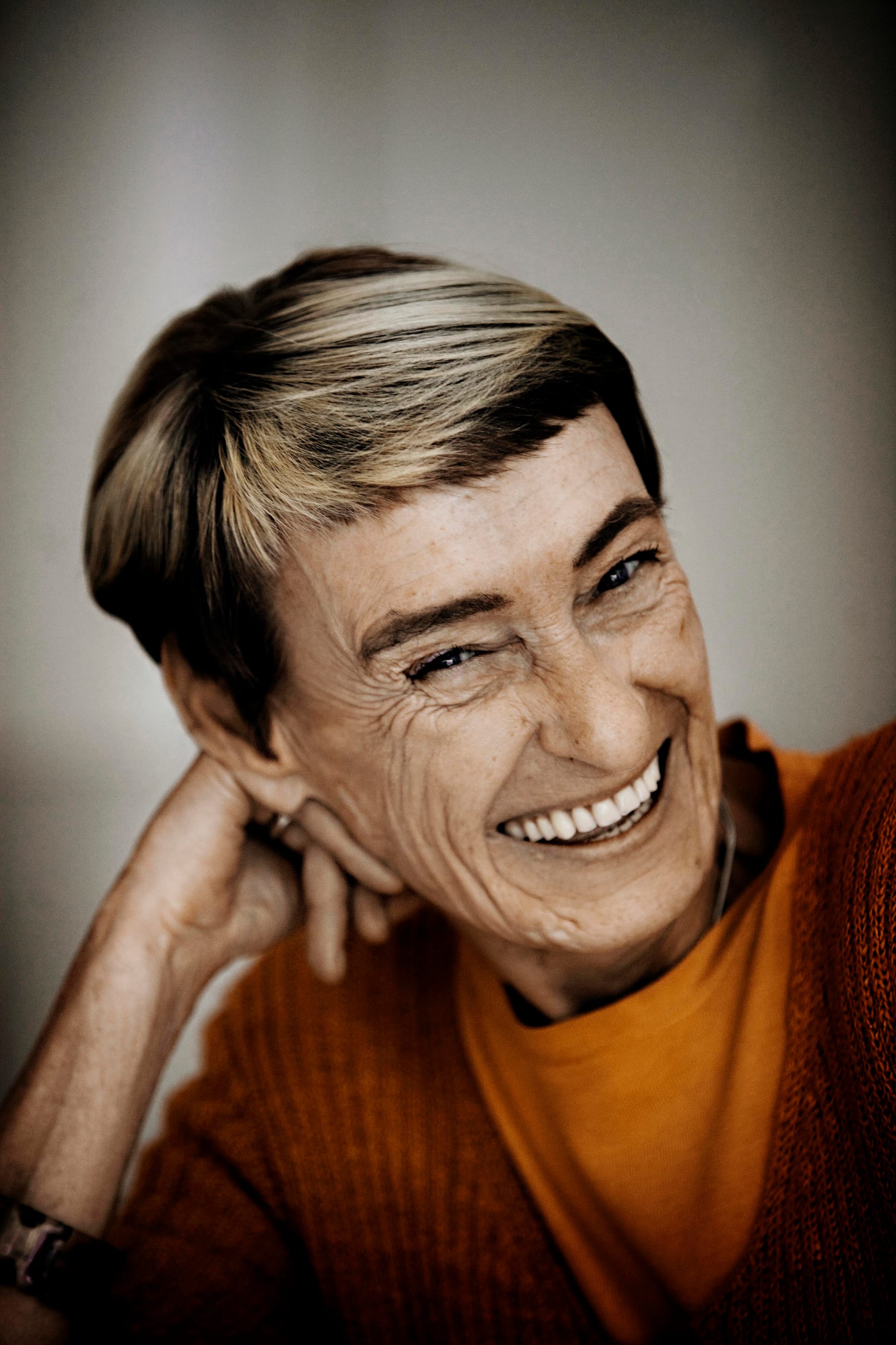 Porträtt av Gunilla Bergström