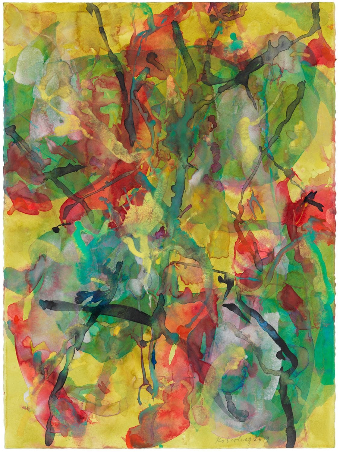 Bernd Koberling, Celestial Undergrowth, 2019