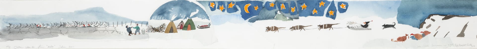 Verk: Britta Marakatt-Labba, Utan titel, 2011