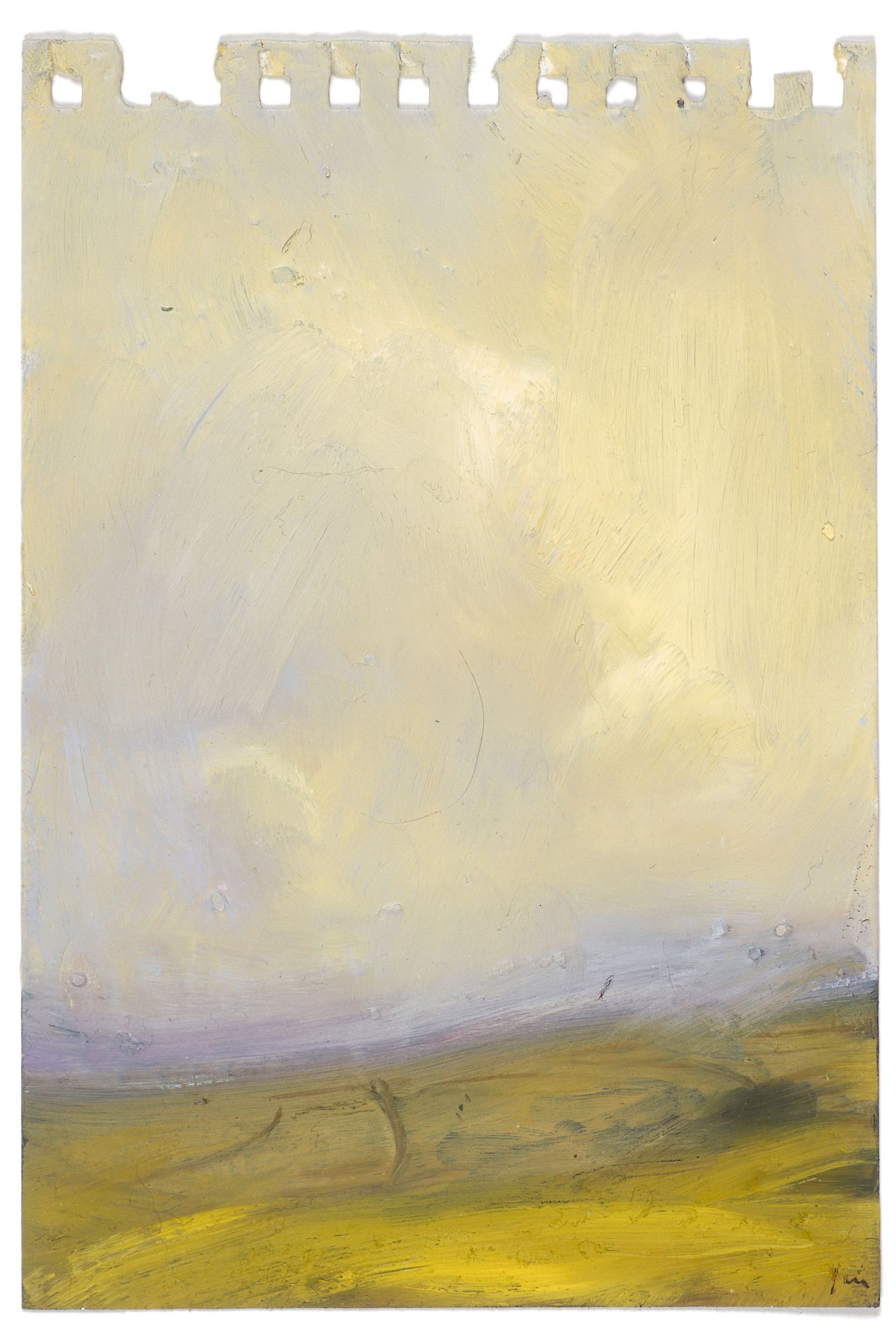 Konstverk: Peter Frie, Landskap I, 2000