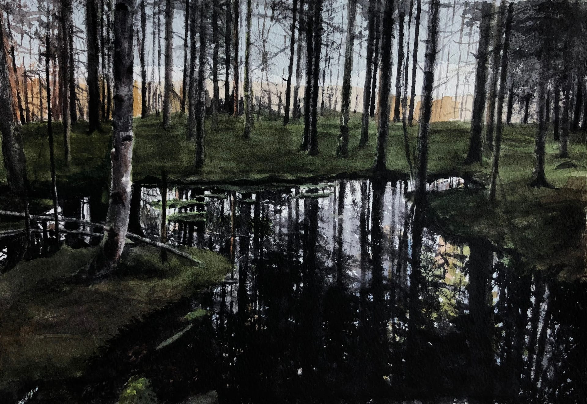 Artwork: Anna Israelsson, Mörkt här, ljust där