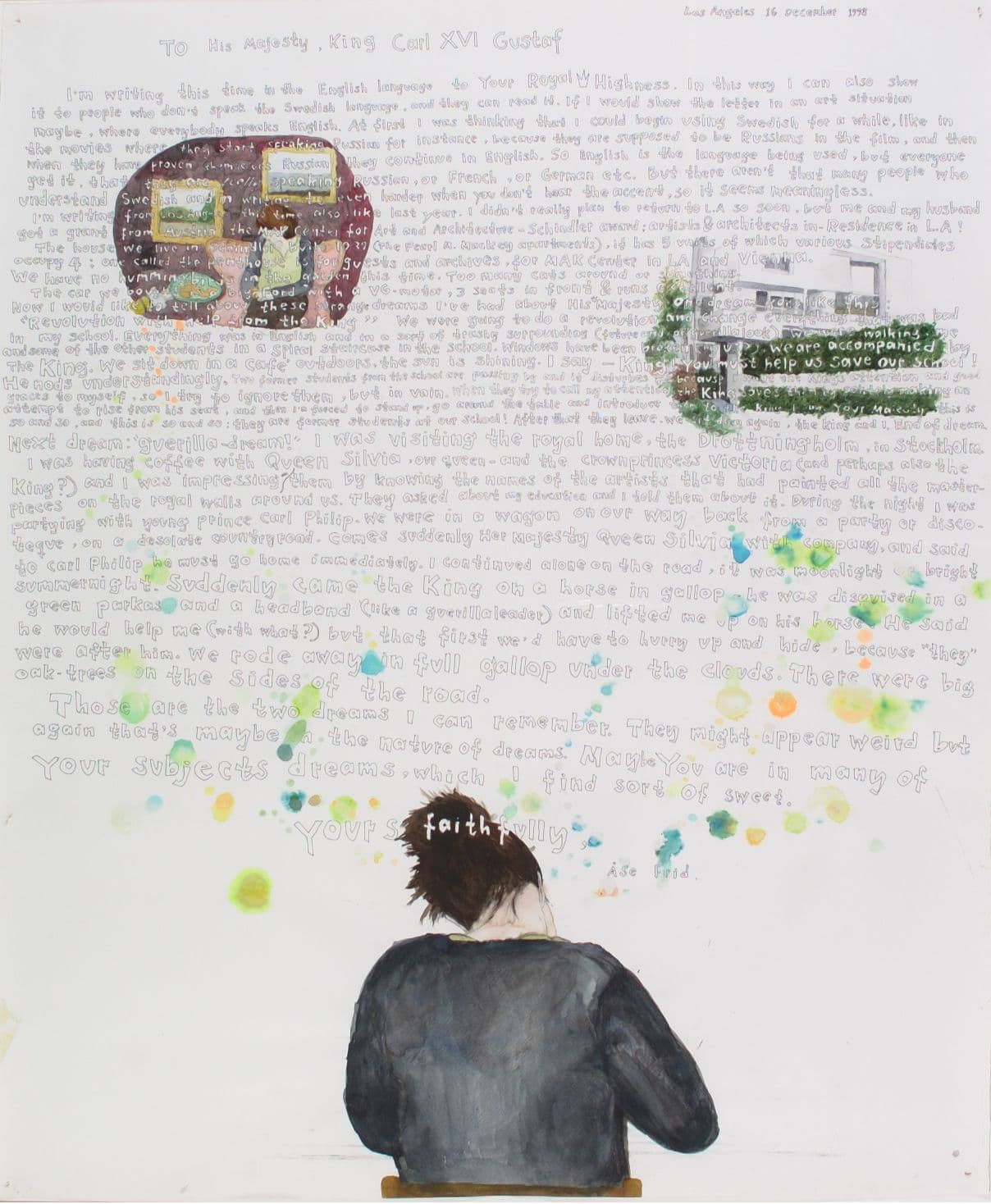 Artwork: Åse Frid, Kingletter II, 1998–2000