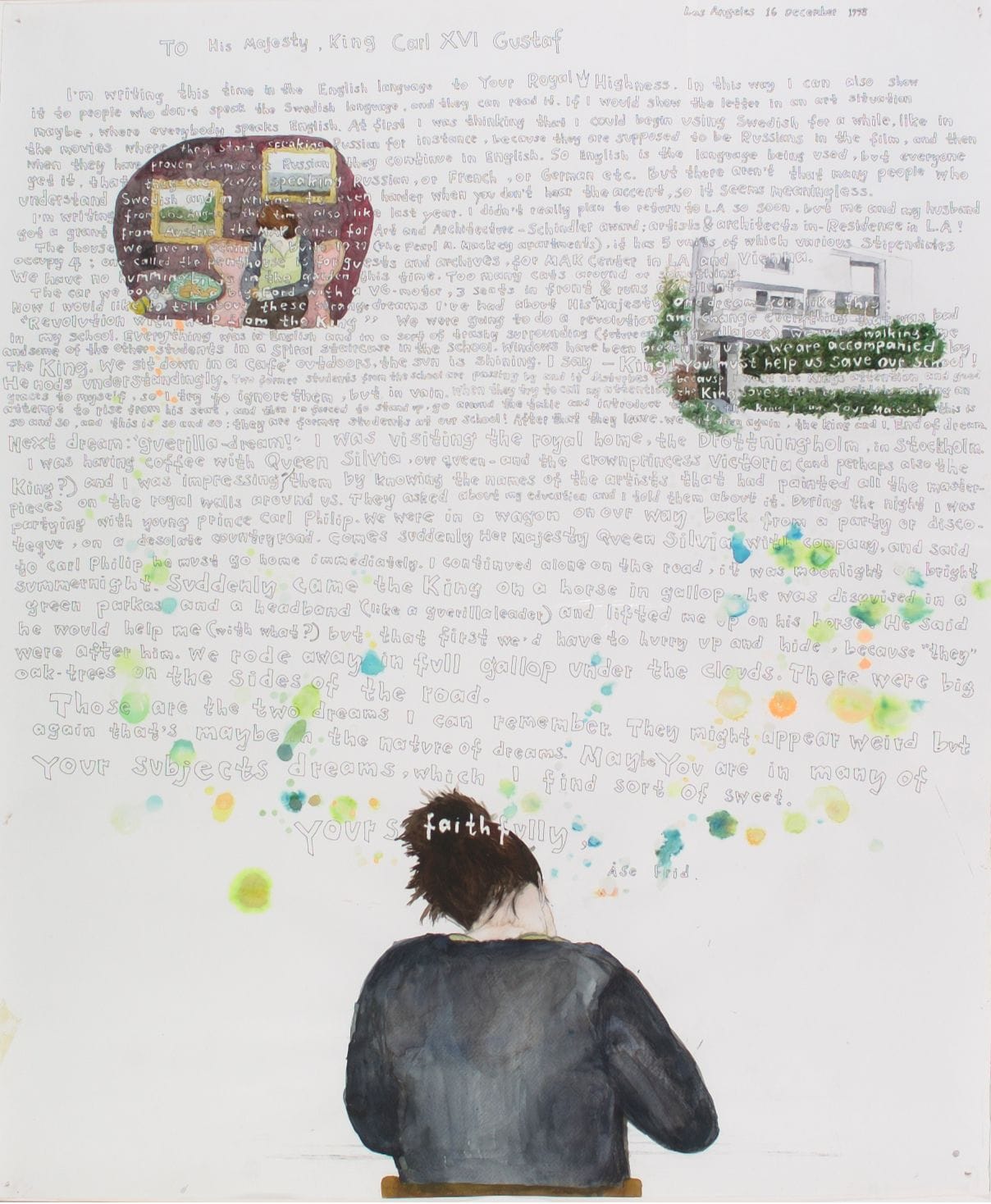 Artwork: Åse Frid, Kingletter II, 1998–2000