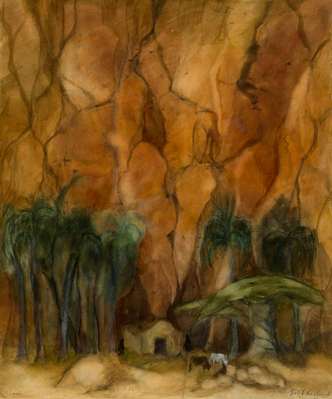 Artwork: Bodil Kaalund, Sinai, 1984