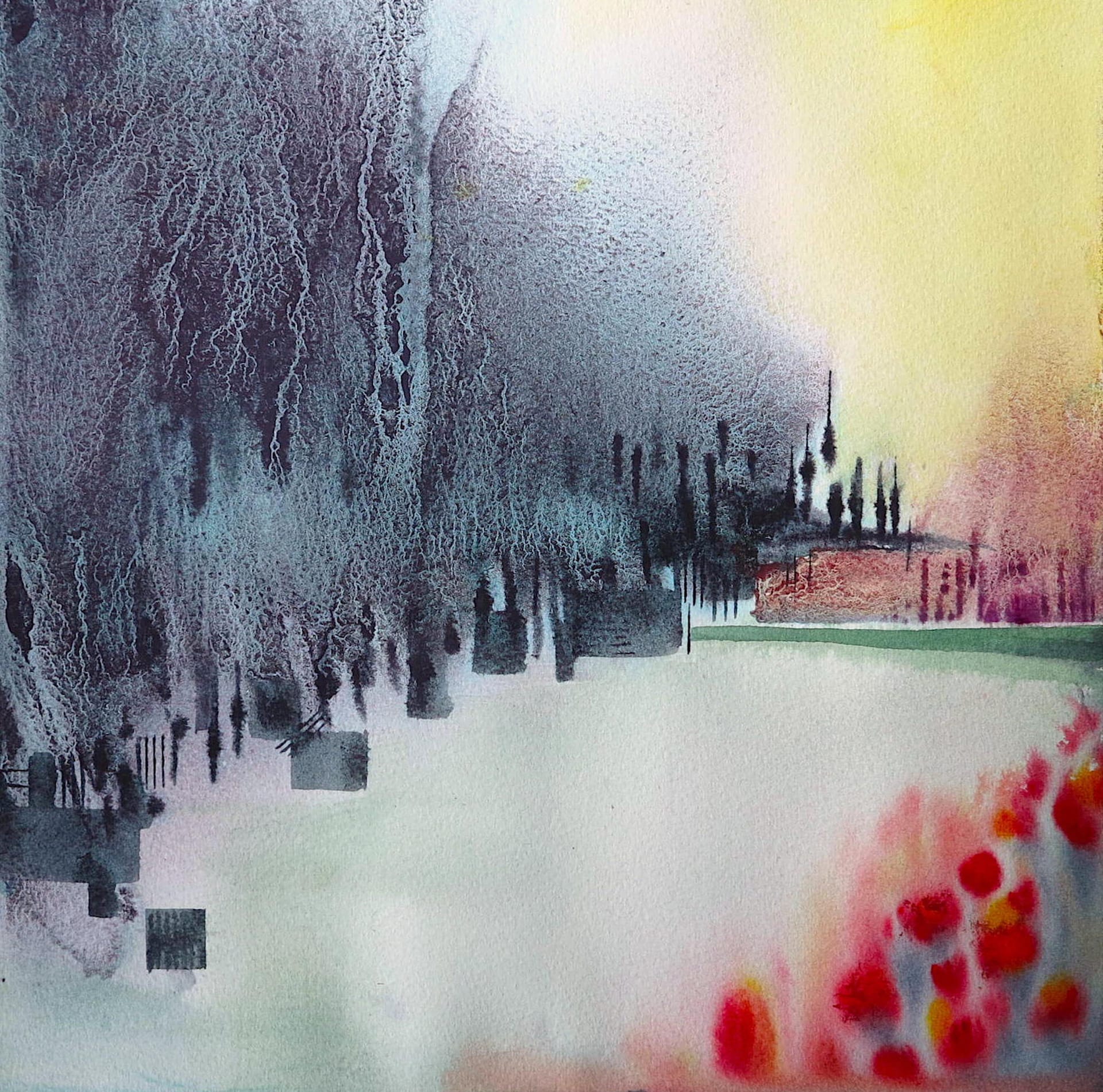 Art work called The Graveyard by Alexandra Walsh