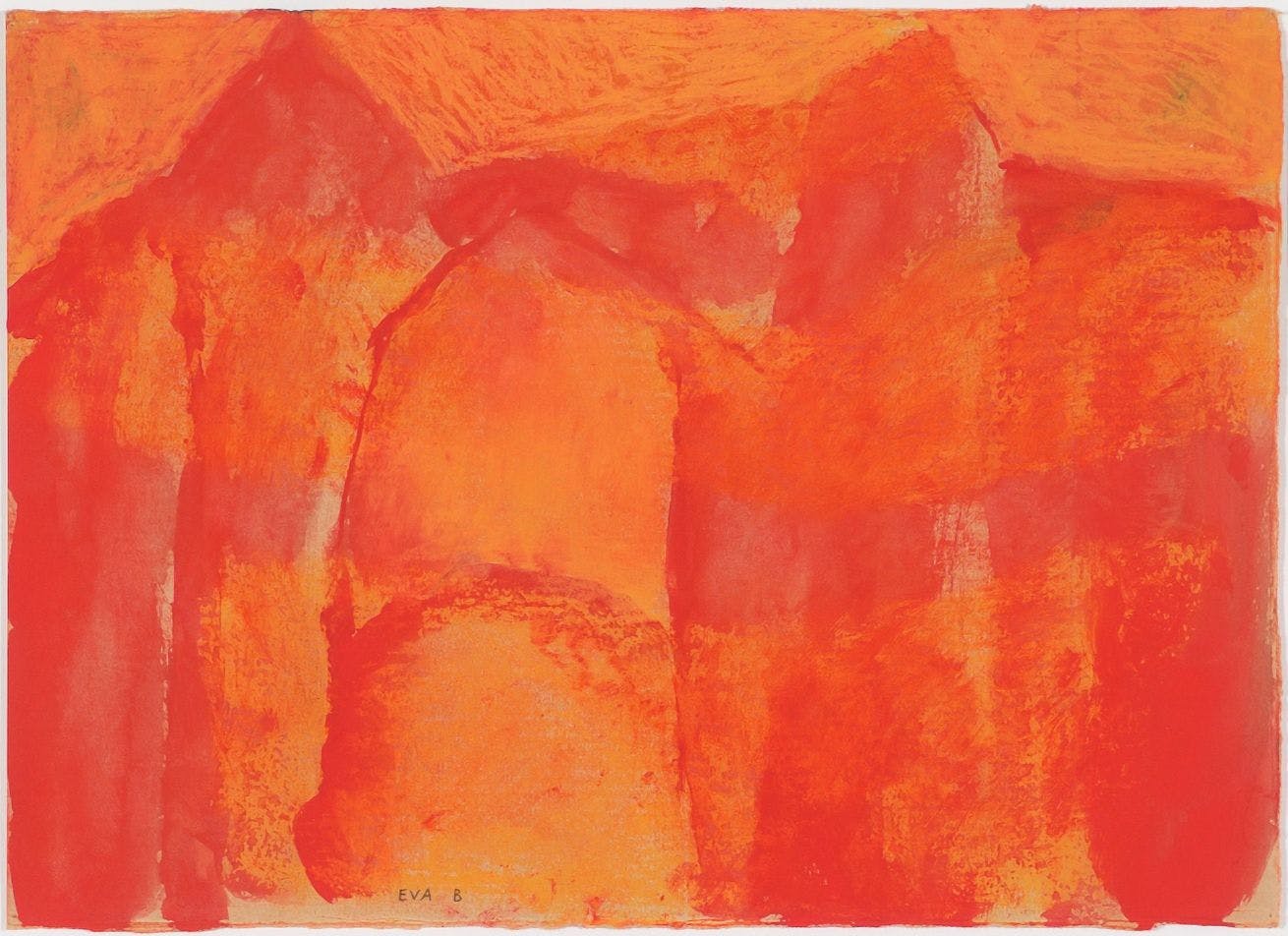 Art work: Eva Berge, The Cliff, 1994