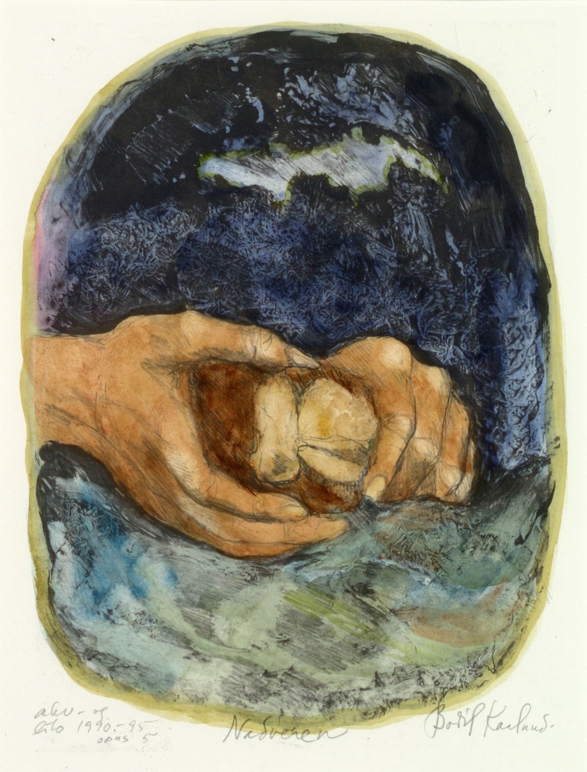 Artwork: Bodil Kaalund, Communion, 1988