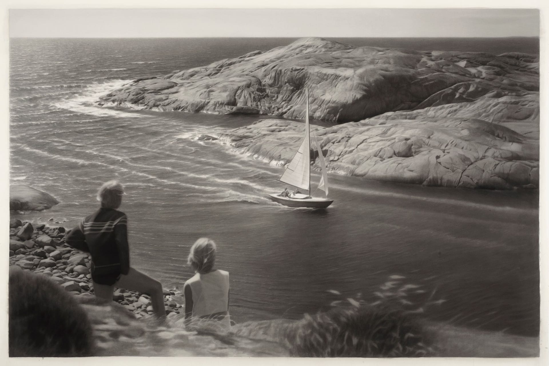Konstverk: Gunnel Wåhlstrand, Den sista ön, 2012