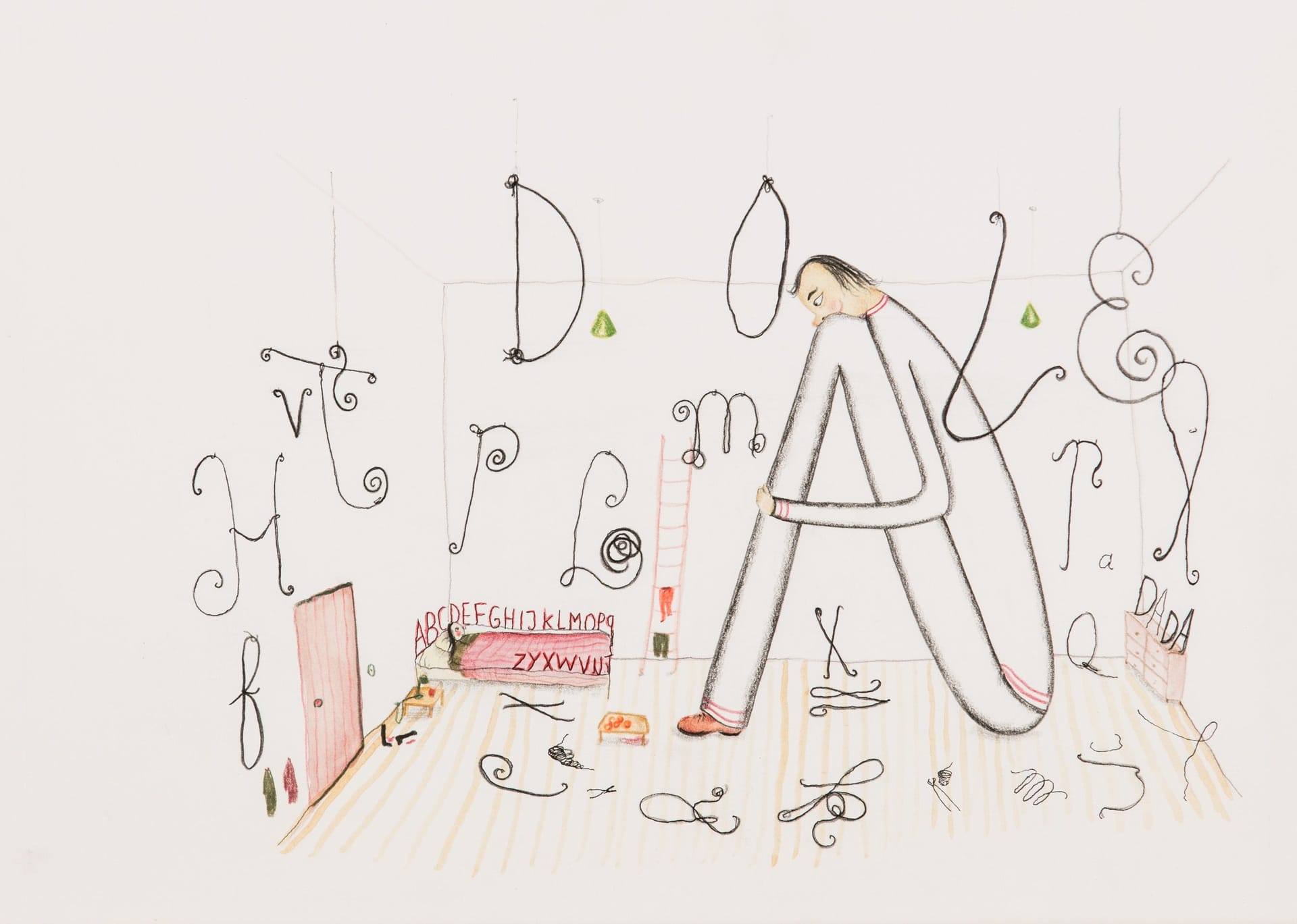 Konstverk: Harriët van Reek, ur Letterdromen met Do, 2007