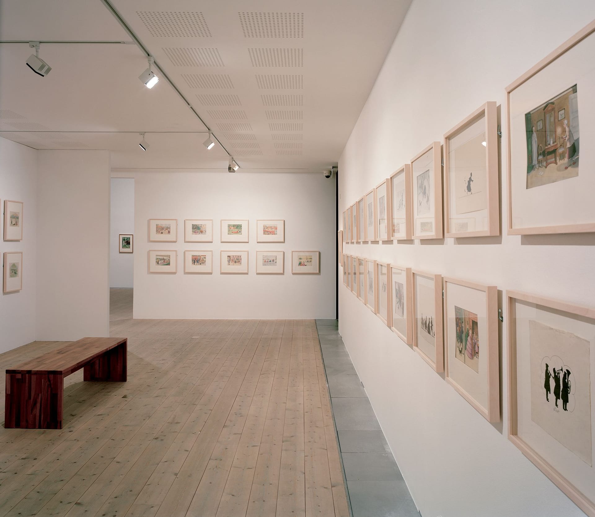 Works by Elsa Beskow in the exhibition