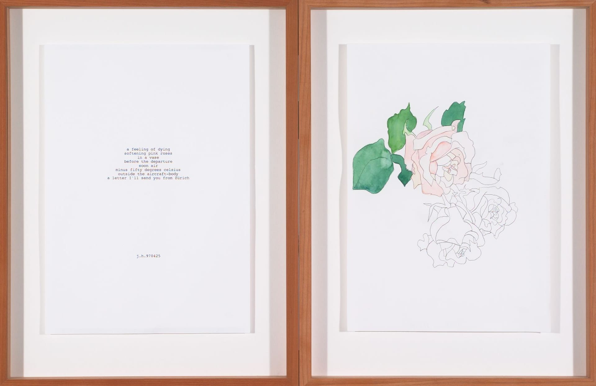 Verk: Jan Hietala, ur Letters That I Sent to Peter and Then Took Back Again, 1997