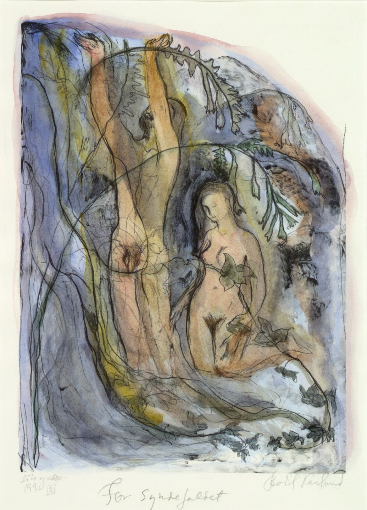 Artwork: Bodil Kaalund, For the Fall, 1991