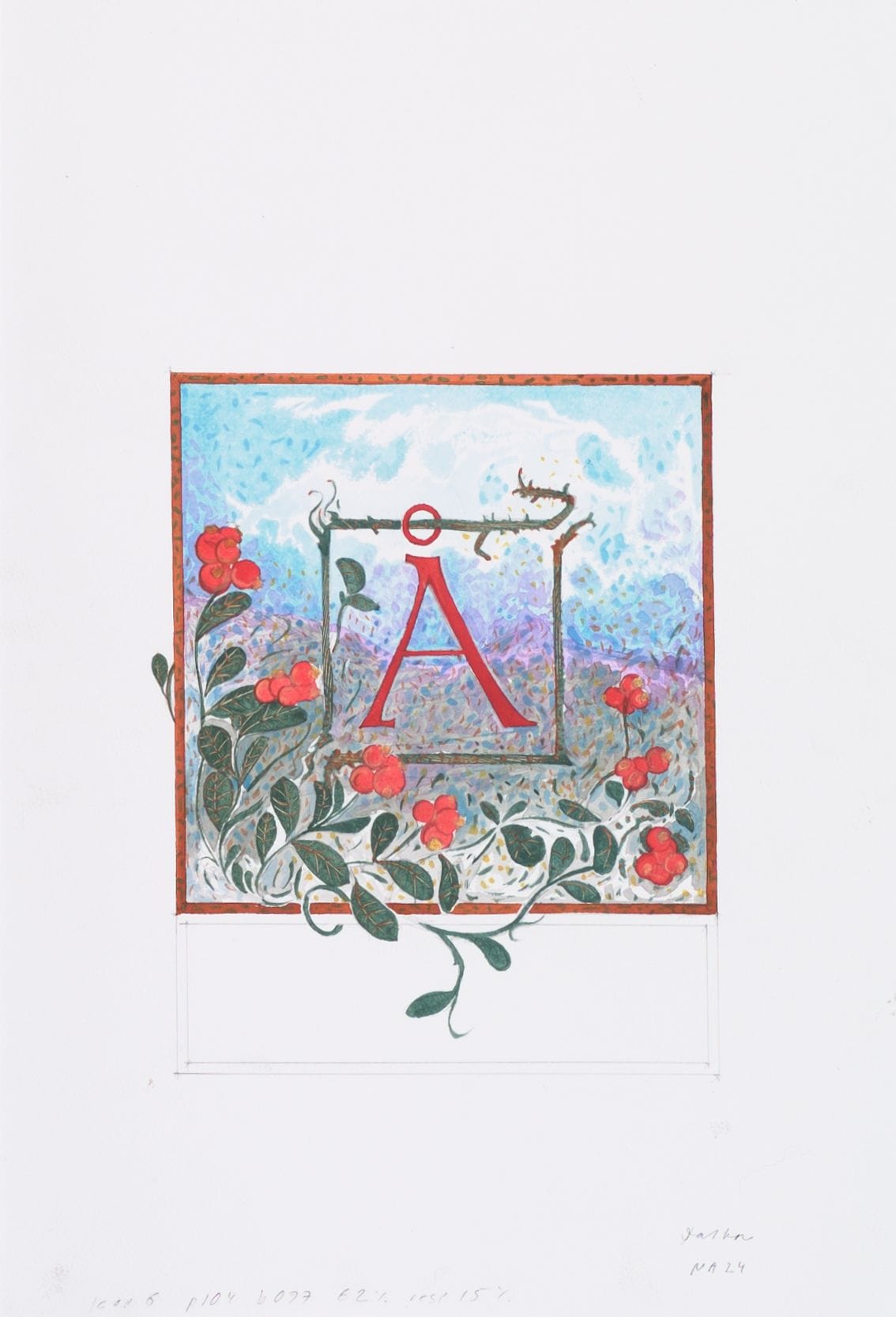 Art work: Göran Dalhov, from the series "Shimmering archipelago", Erlang chap. 6, undated