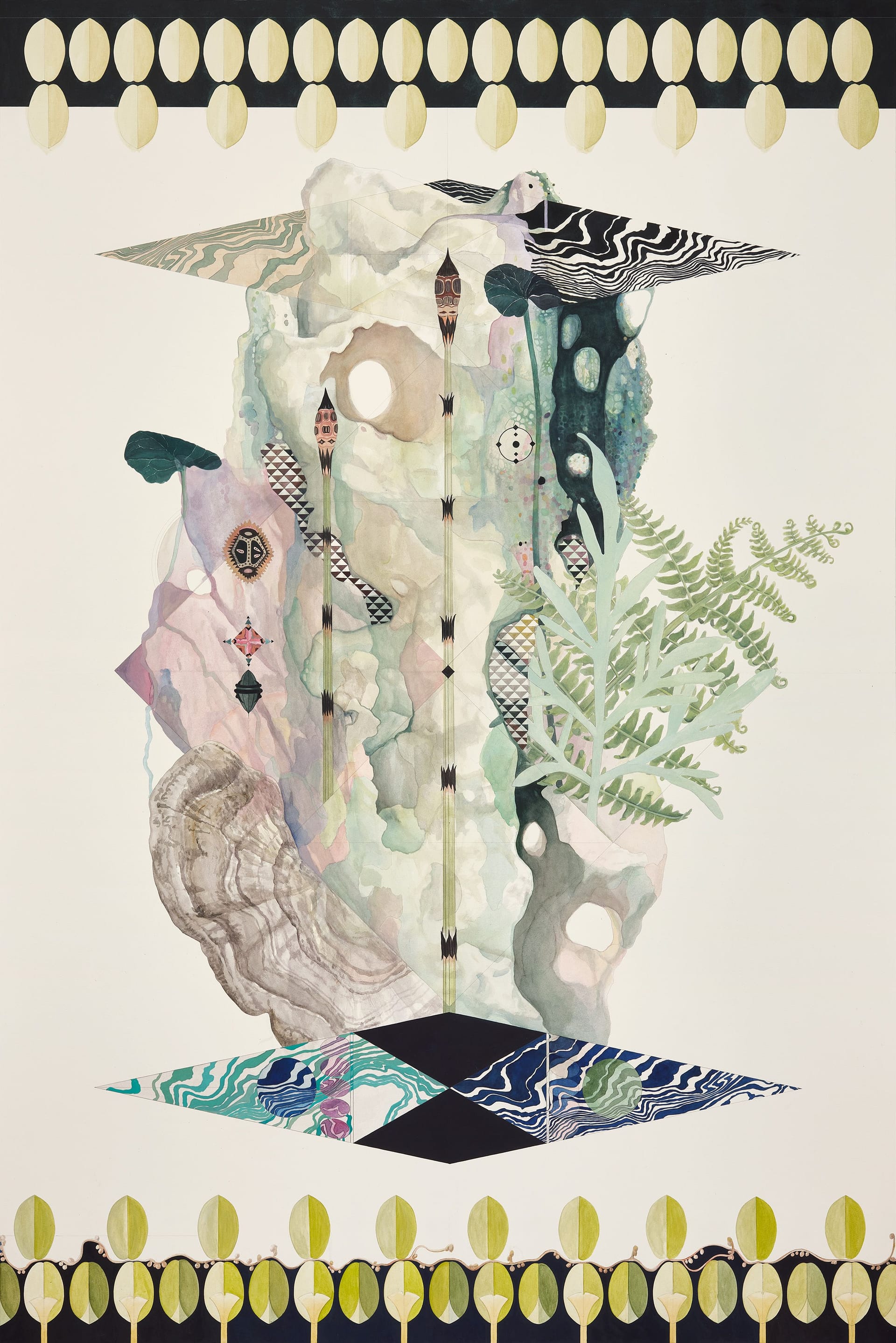 Artwork: Christine Ödlund, Botanical Thought-Form I