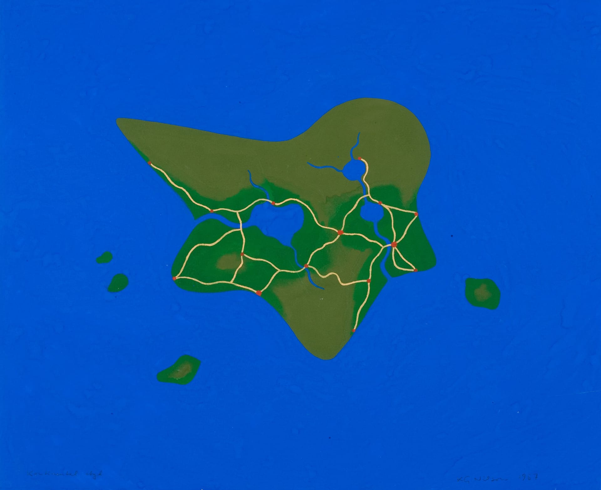 Art work: KG Nilsson, Island, 1967