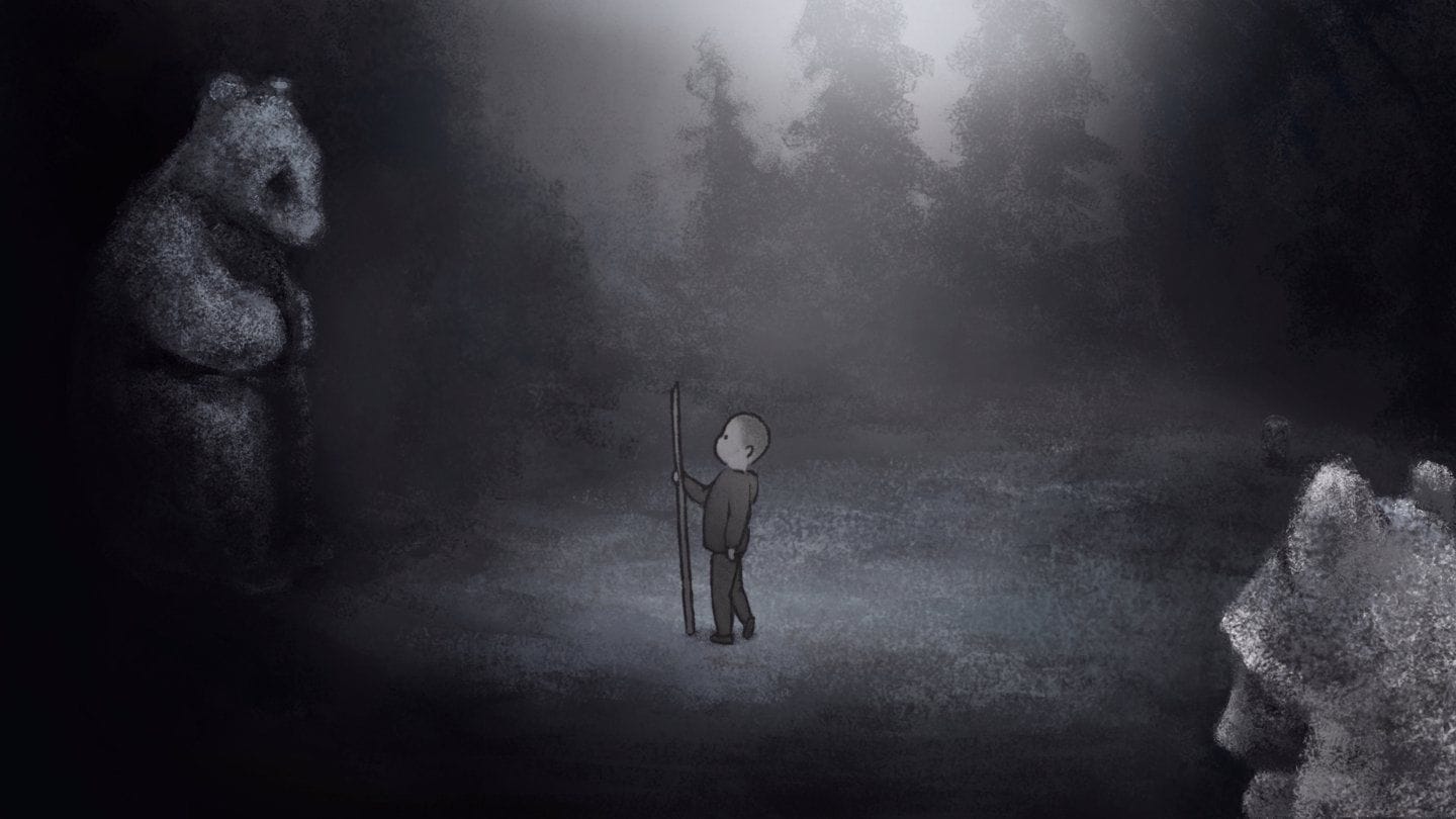 Stillbild ur filmen In the Woods